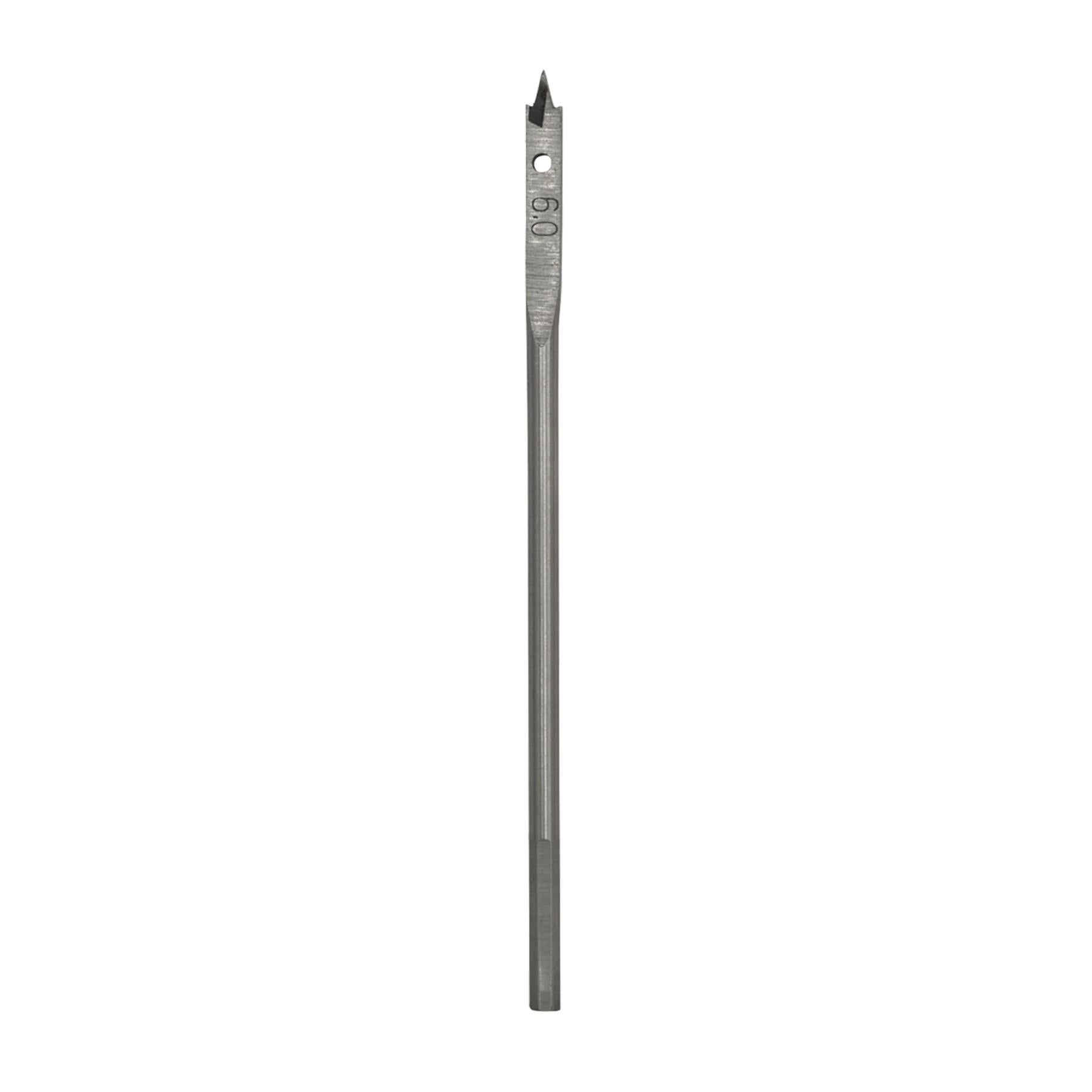Sealey Flat Wood Bit Ø6mm x 152mm Fully Hardened