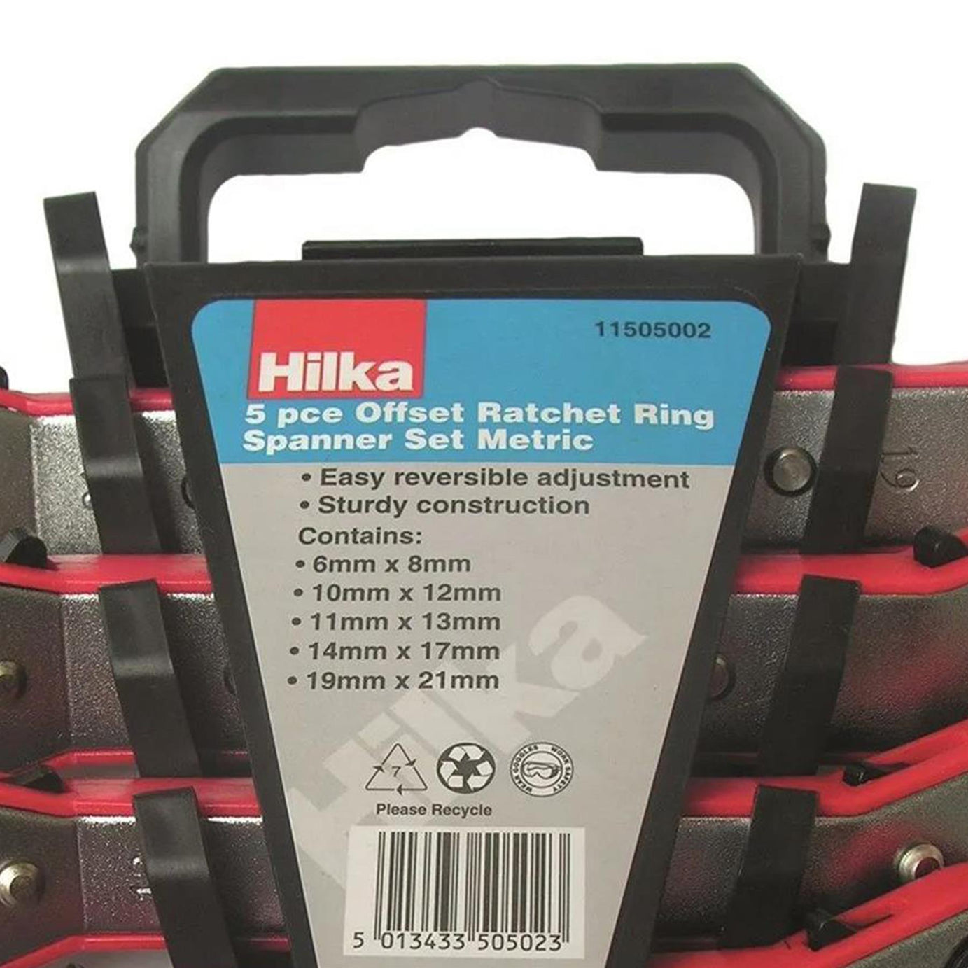 Ratchet Ring Spanner Set