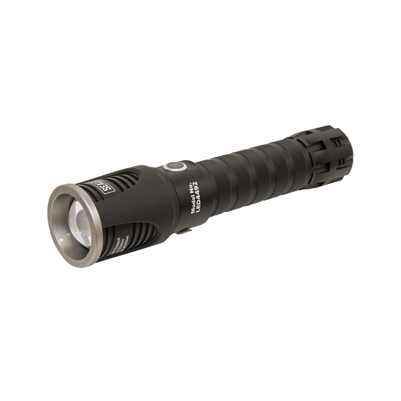 Sealey Aluminium Torch 10W CREE XML LED Adj. Focus Rechargeable