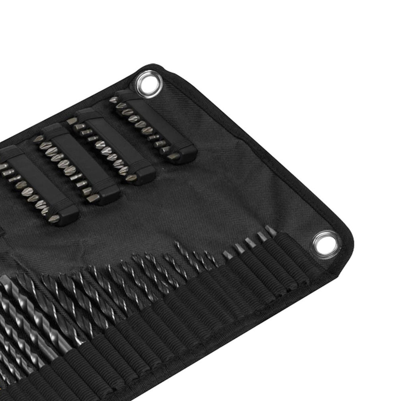 Sealey 98pc Drill & Bit Accessory Set Wood/Masonry/Metal Range of 25 & 50mm bits