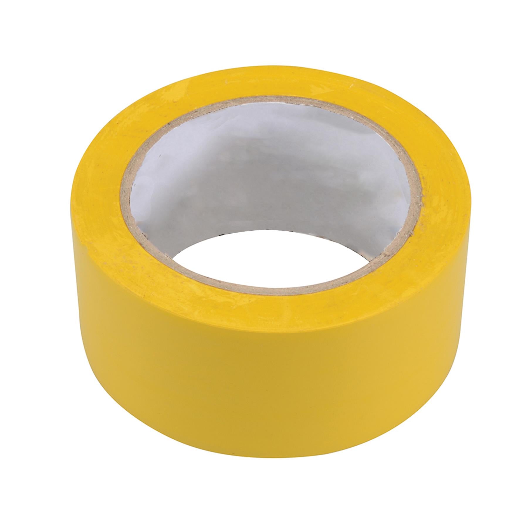 2 x High Quality PVC Electrical Insulation Tape (2 Inch 50mm) Yellow Wide Flame Retardent