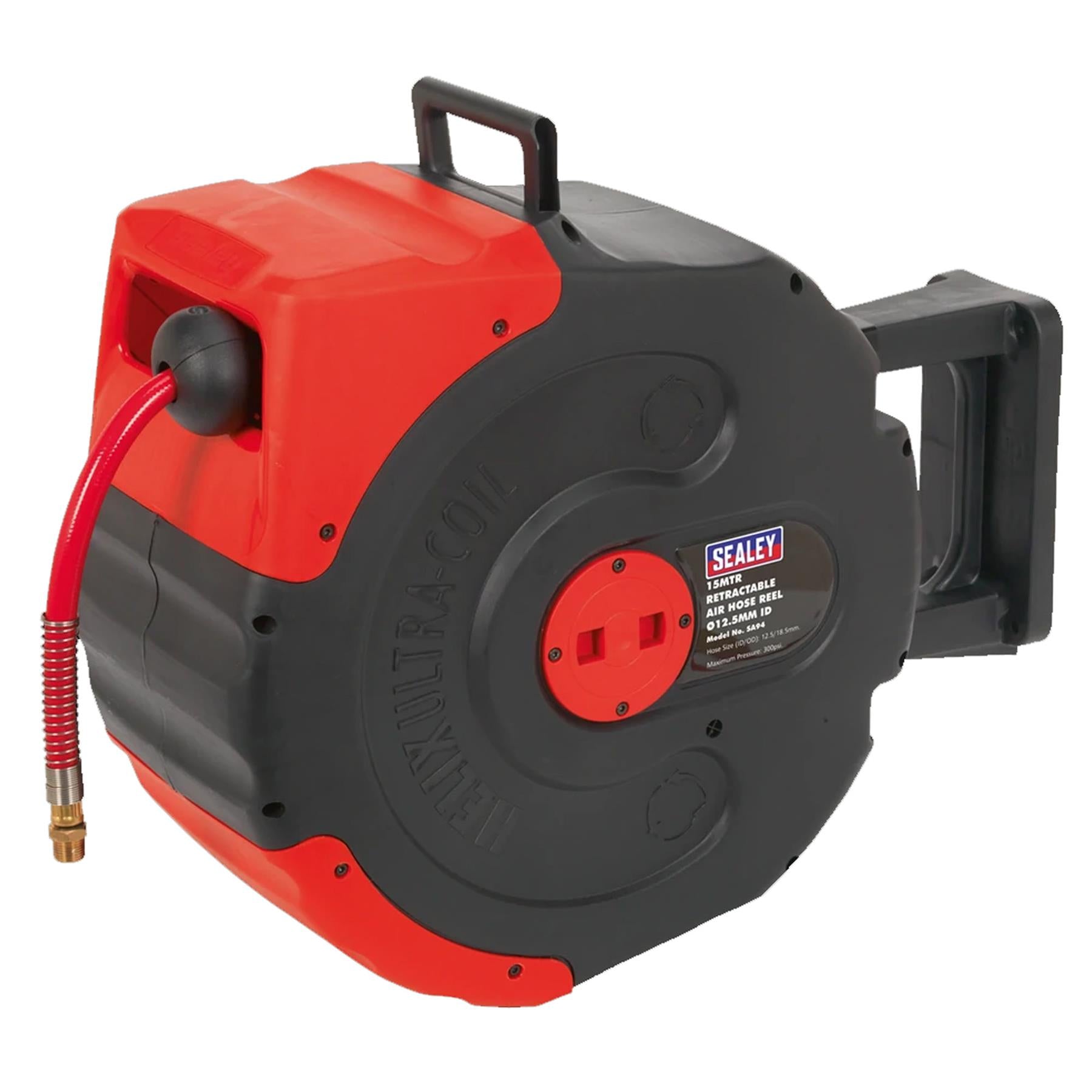 Sealey Retractable Air Hose Reel 15m 12.5mm ID