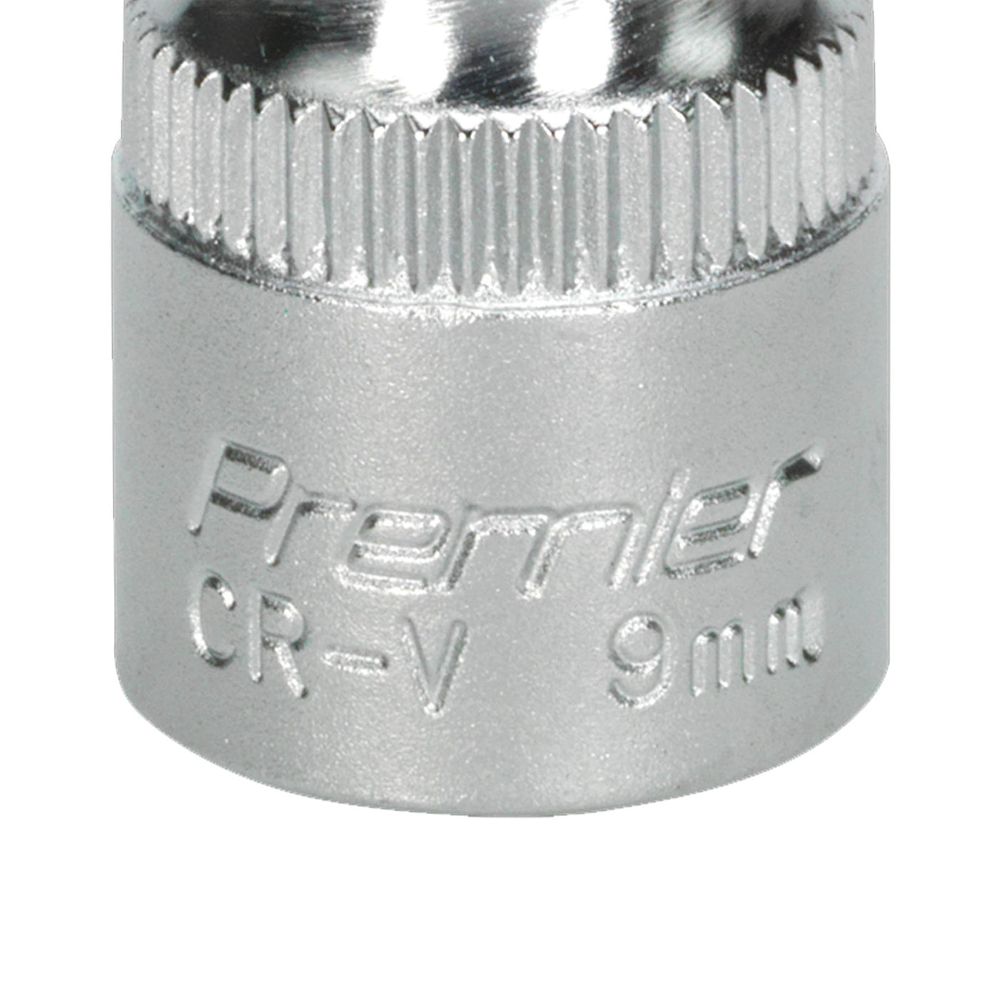 Sealey WallDrive Socket 9mm 3/8"Sq Drive Chrome Vanadium steel