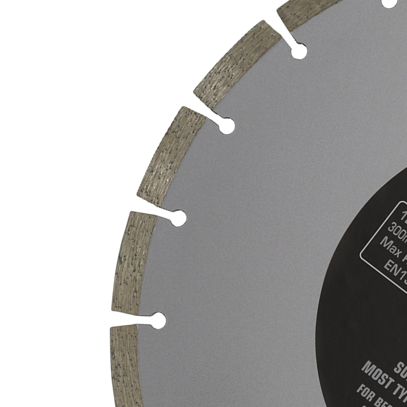 Silver Easy Cut Diamond Blade 300 x 20mm. Sealey