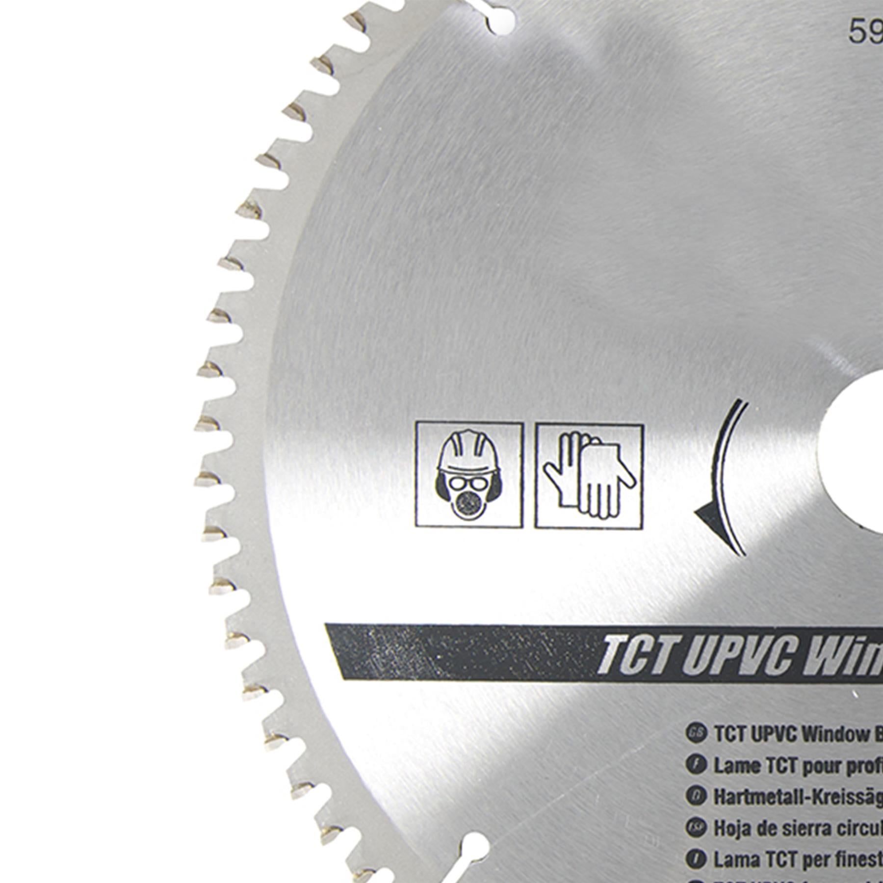 TCT Upvc Window Chop Mitre Saw Blade 80T 250 X 30mm Rings 25 20 16 mm Alloy