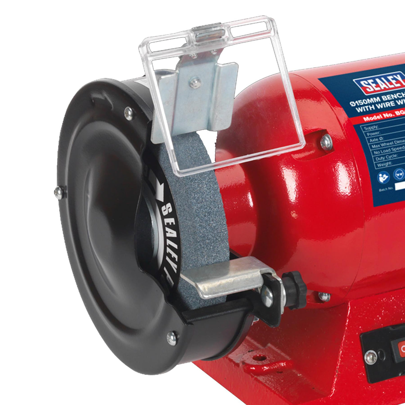 Sealey Bench Grinder 150mm with Wire Wheel 370W/230V