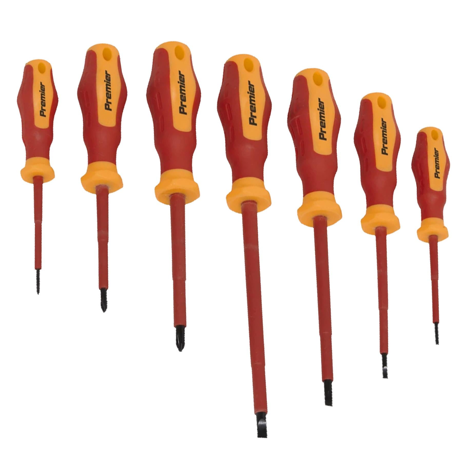 Sealey Screwdriver Set 7pc VDE Approved