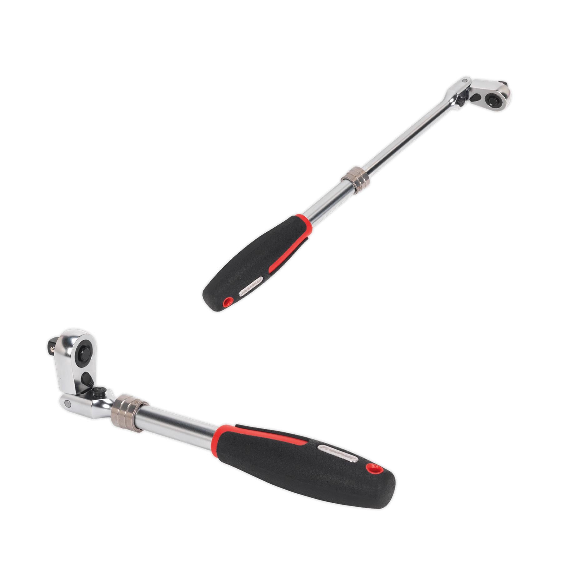 Sealey Ratchet Wrench 3/8"Sq Dr Flexi-Head Exten. Platinum Series