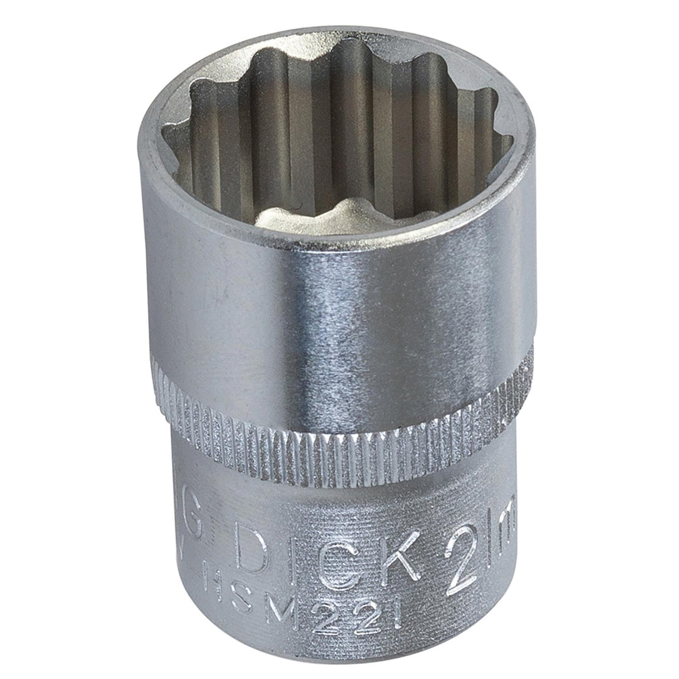 King Dick Socket 1/2" Sd 12pt Metric 21mm