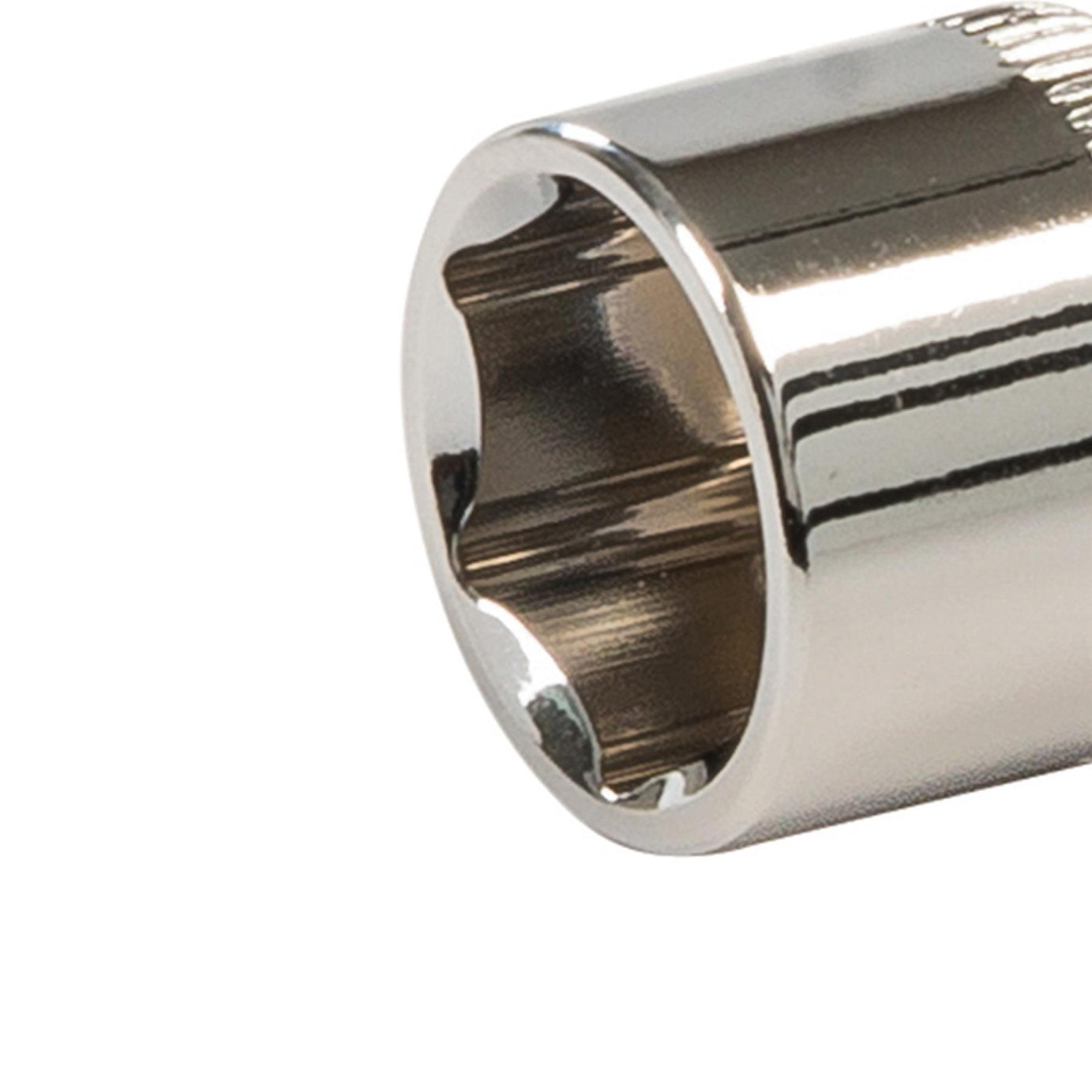 Quality Socket 1/4" Drive Metric Hex Square 13mm Individual Hex Polished Crv