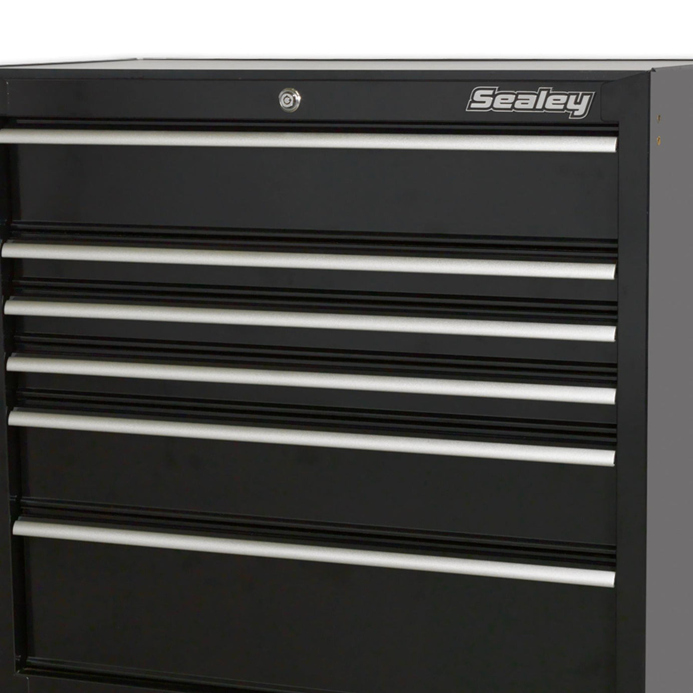 Sealey Rollcab 6 Drawer 930mm Heavy-Duty Black