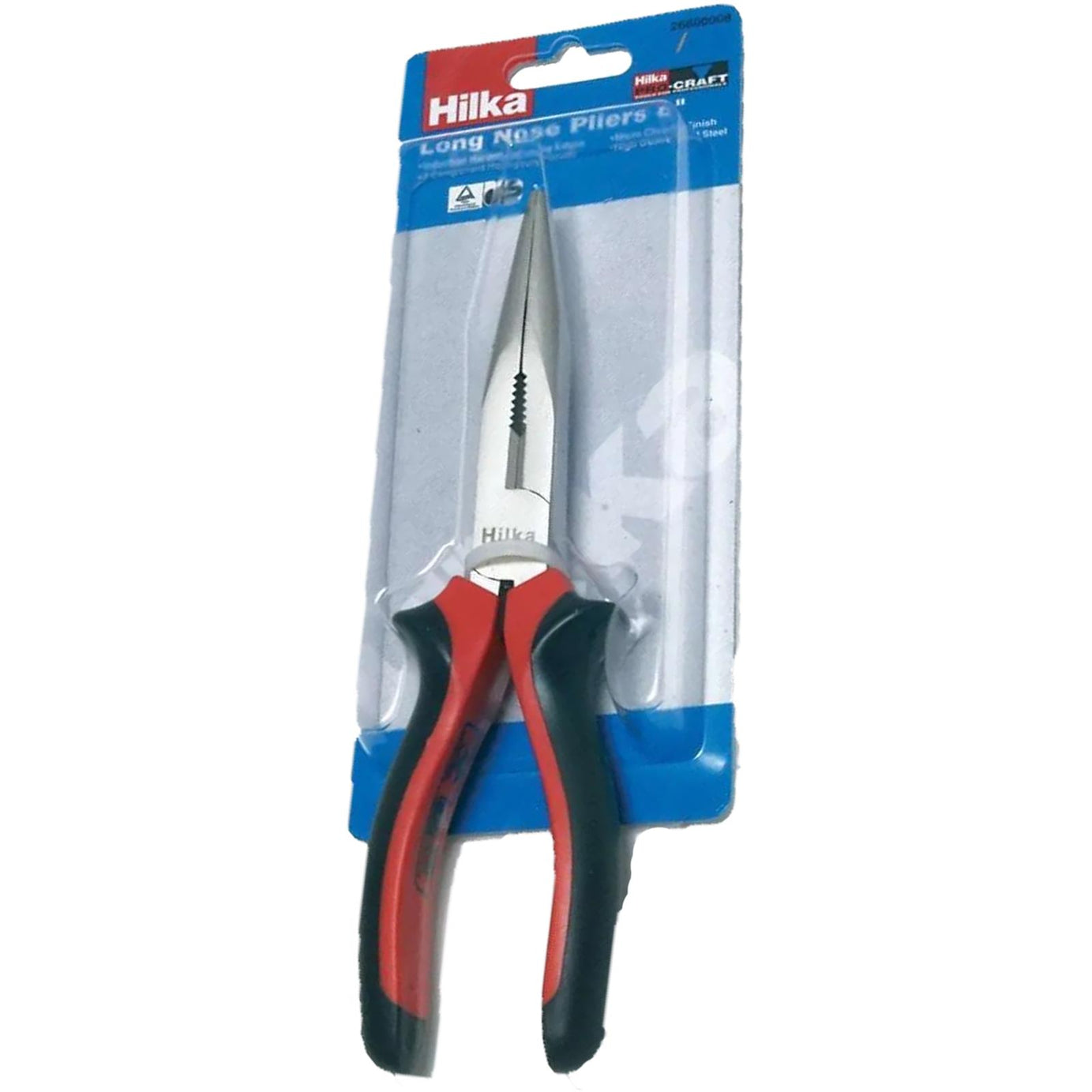 8" Long Nose Pliers Heavy Duty Snipe End Plier Large Needle Nosed Pliers