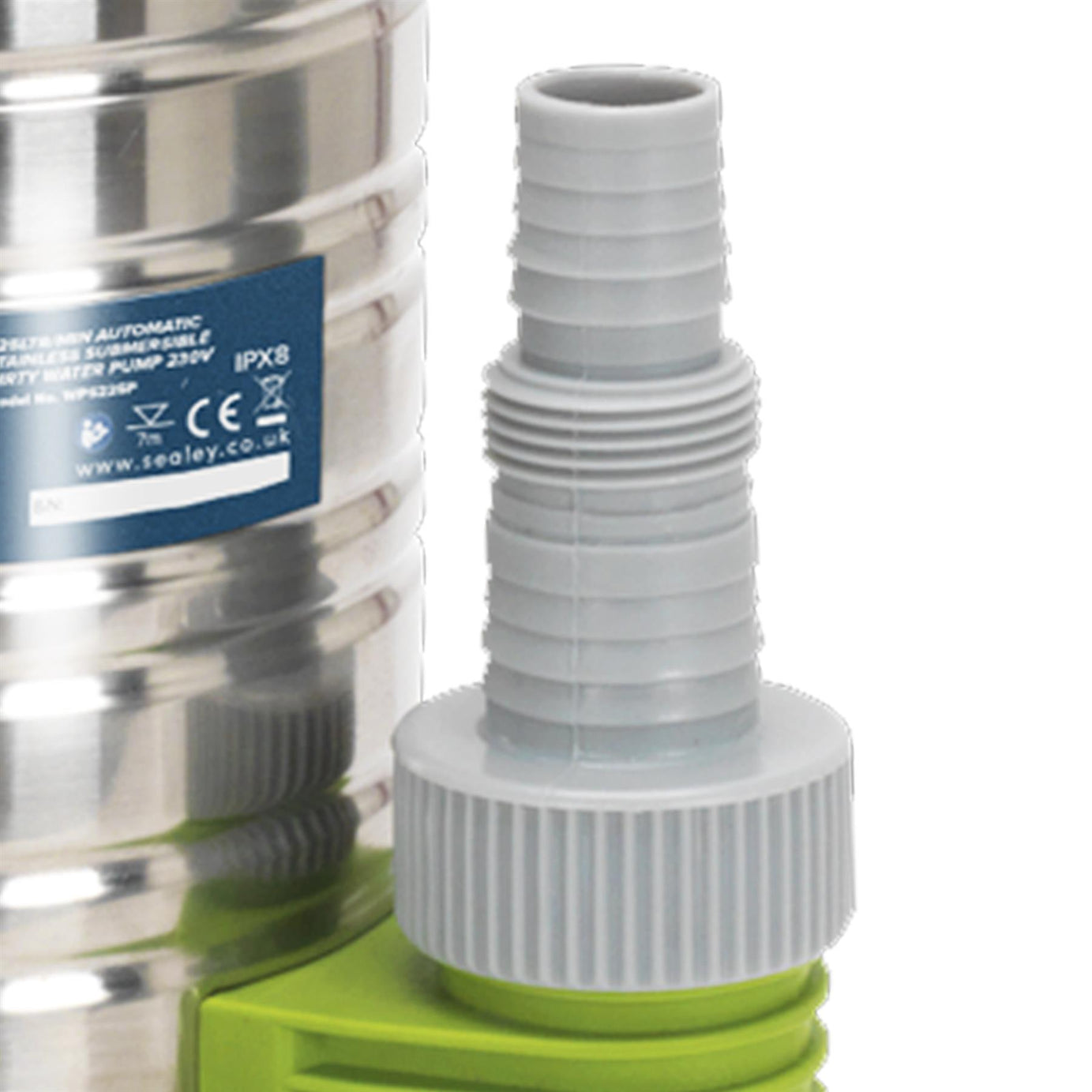 Sealey Submersible Stainless Water Pump Auto Dirty Wtr 225L/min 230V