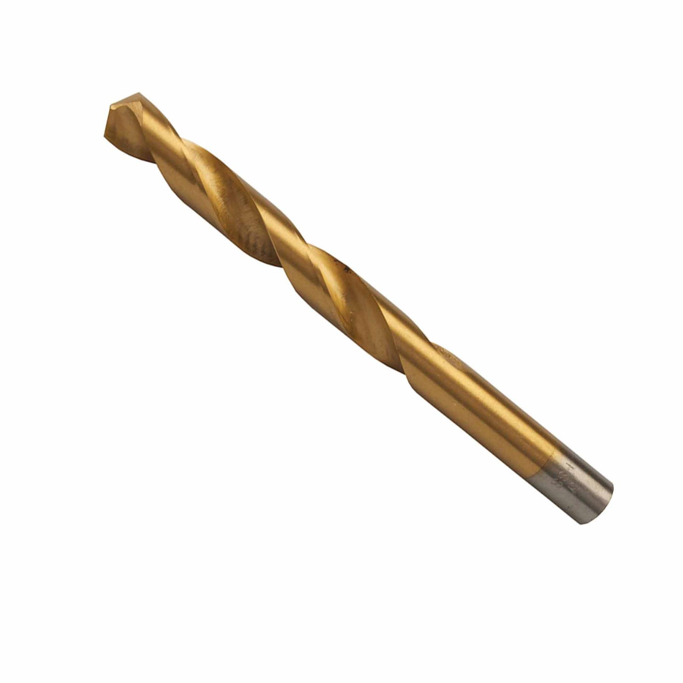 Hss Titanium-Coated Drill Bits 13.0mm Durable High Speed Metal Wood Plastic