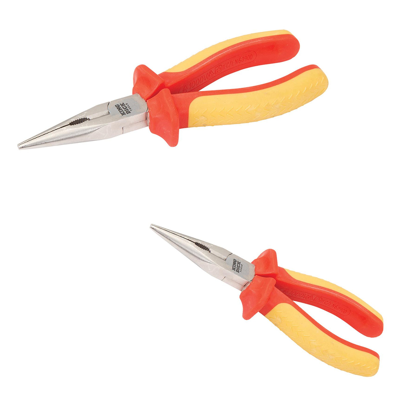 King Dick VDE Long-Nosed Pliers 170mm LNP170V