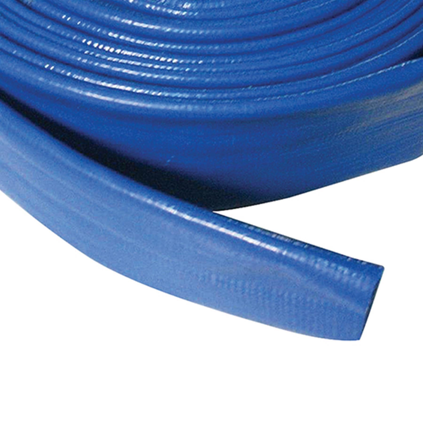 Lay Flat Hose 10M X 50mm Pvc Water Delivery Hose Discharge Pump Irrigation