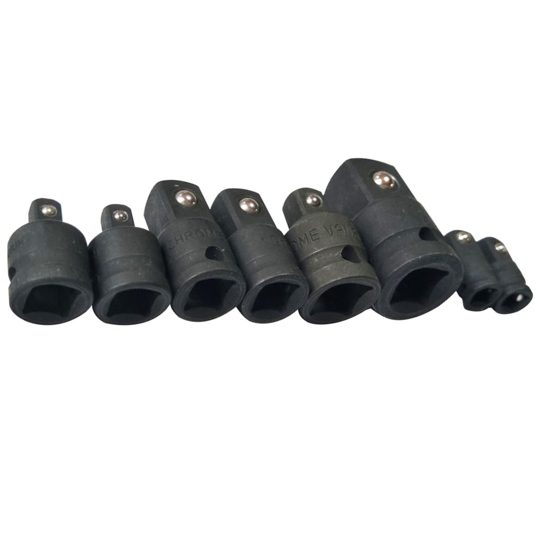 BlueSpot 8pc Impact Socket Converter Reducer Adapter Set 1/2" 1/4" 3/8" 3/4"