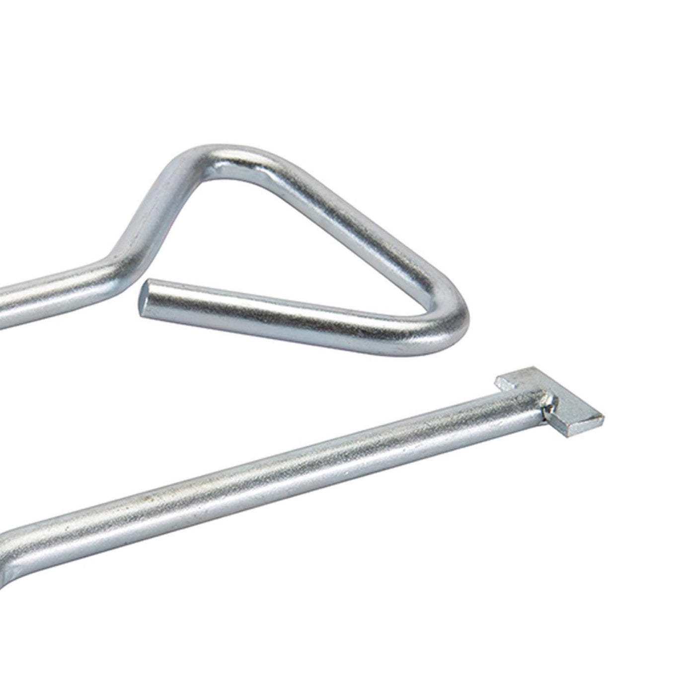Manhole Cover Keys T-End 320mm Heavy Duty, Zinc-Plated Carbon Steel 2Pk