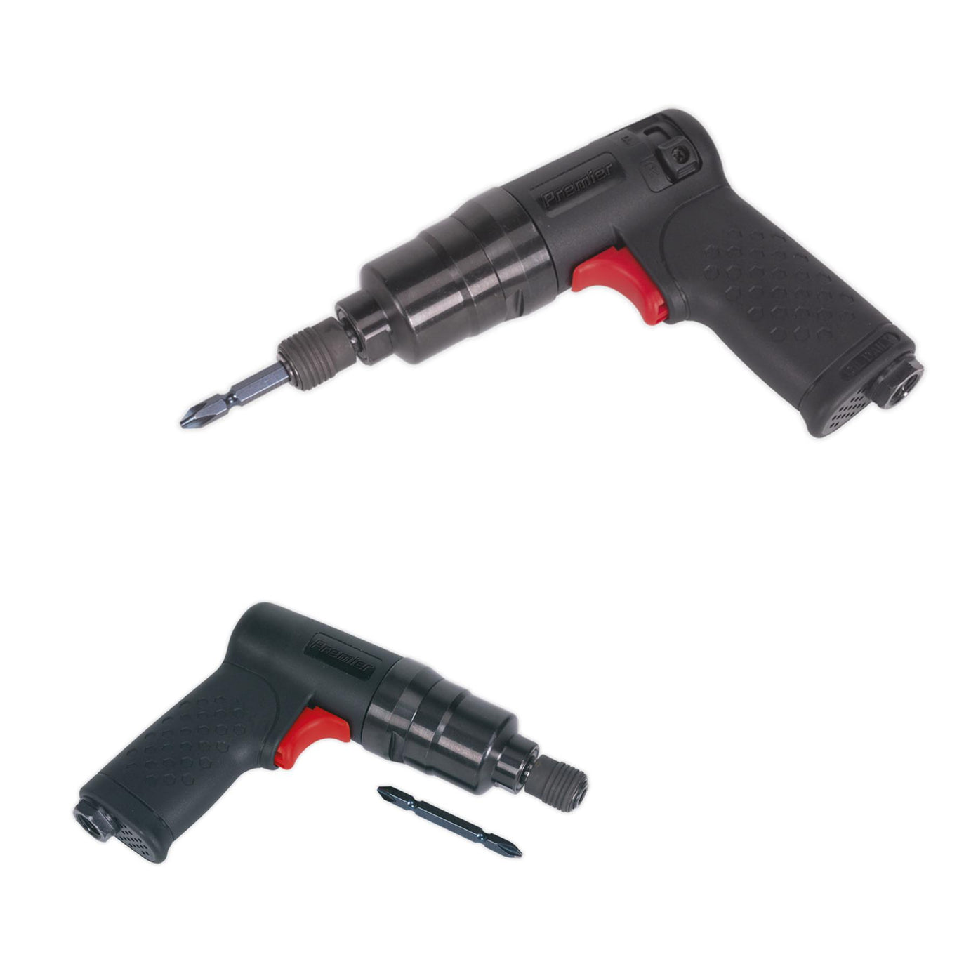 Sealey Air Pistol Screwdriver Mini 600lb.in(67Nm) Composite Premier