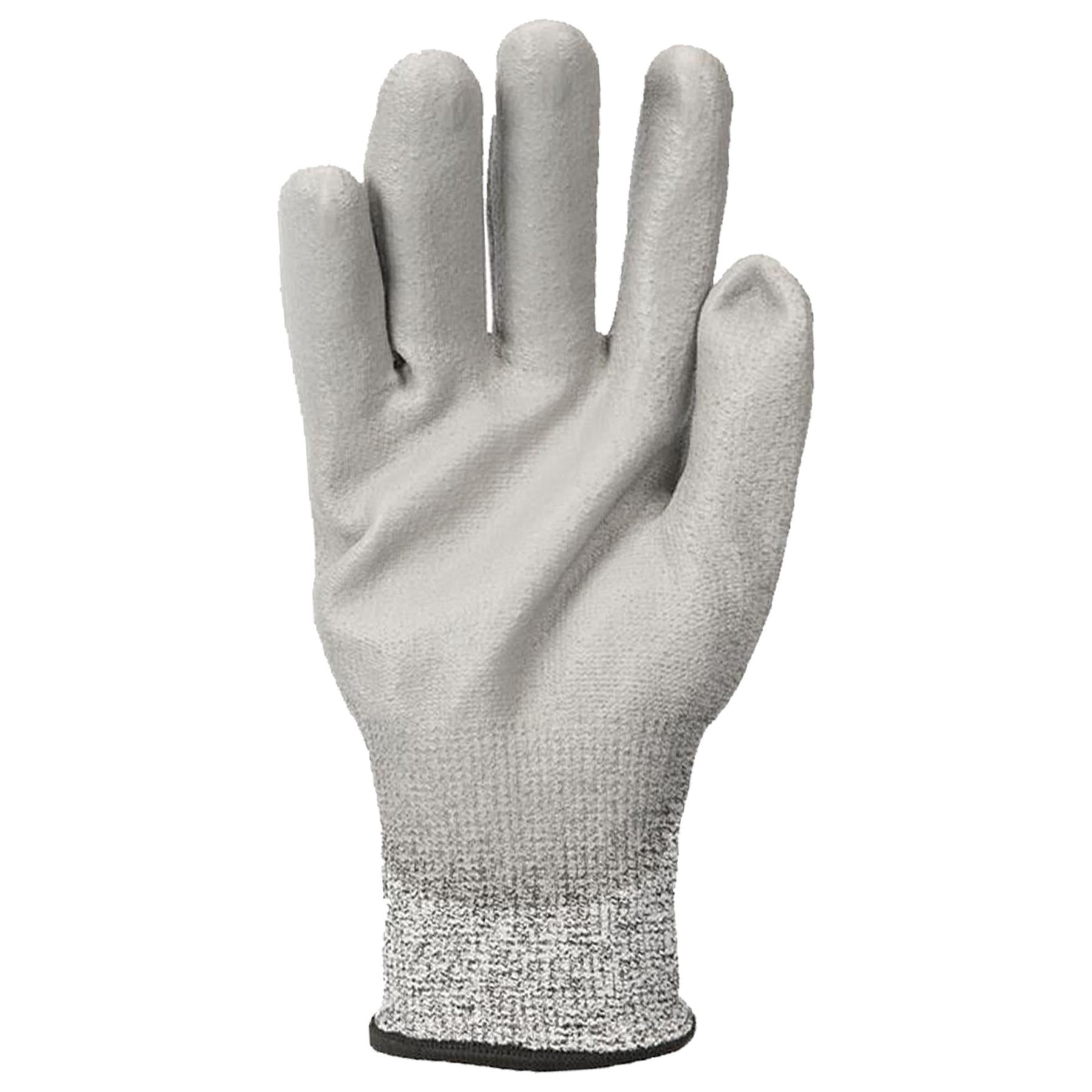 PU Palm Coated Work Gloves Garden Garage Cut Protection Very Strong Durable[Cut 5,1,DP01891]