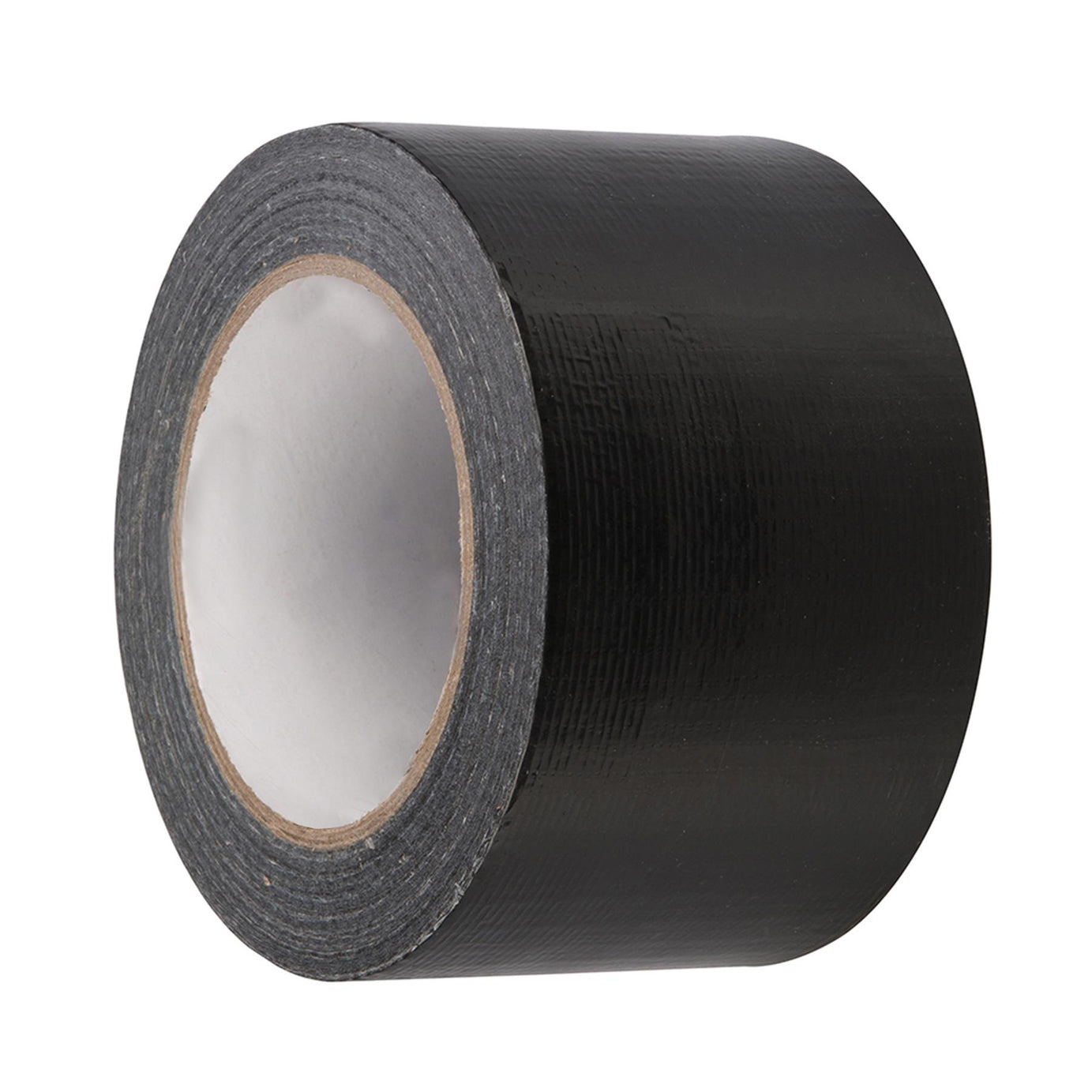 Duct Tape - 72mm X 50M Black Polyethylene-Coated With Hot-Melt Glue Adhesive