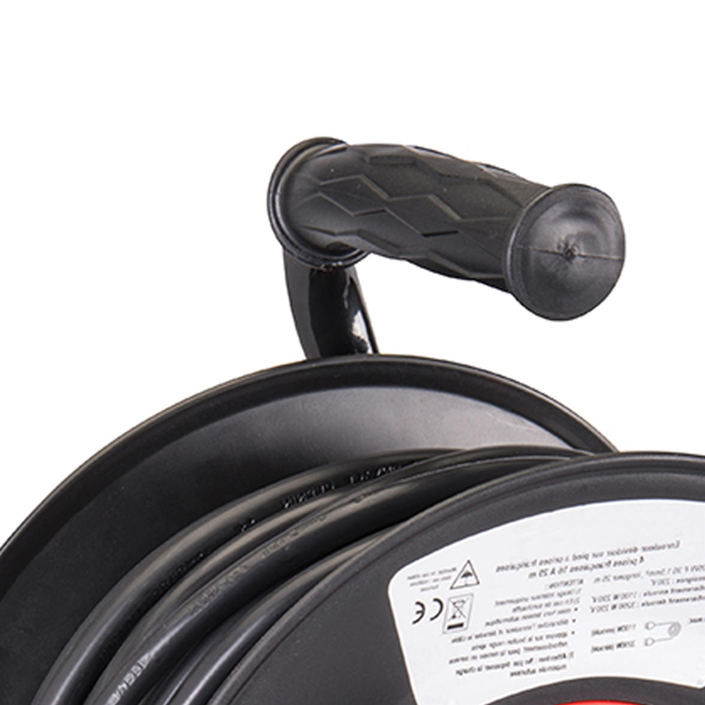 230V French Type E Cable Reel - European Freestanding 16A 25M 25M Long