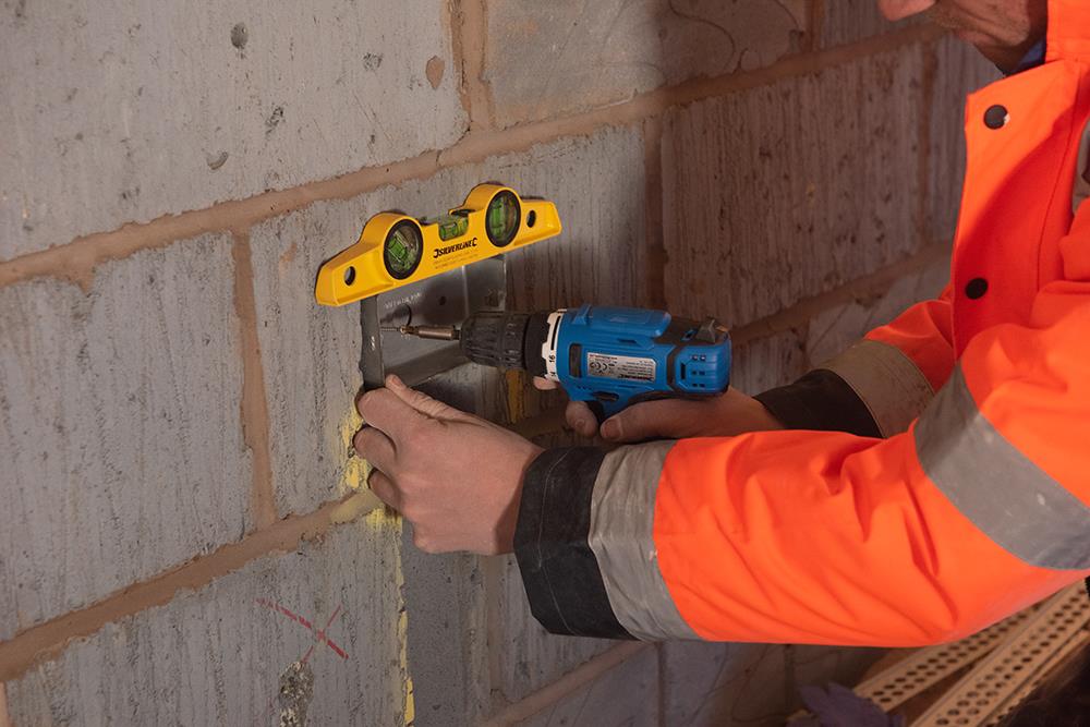 Scaffolders Level 250mm Magnetic Torpedo Pocket Boat 3 Vial Spirit Level