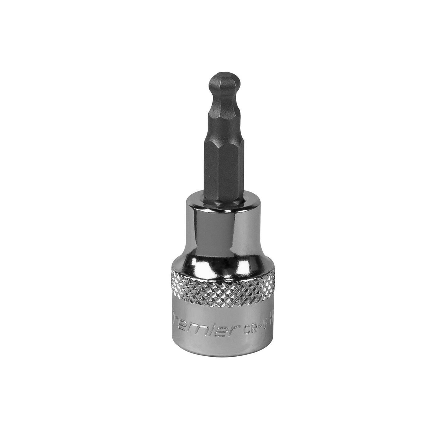 Sealey Ball-End Hex Socket Bit 5mm 3/8"Sq Drive Chrome Vanadium Steel