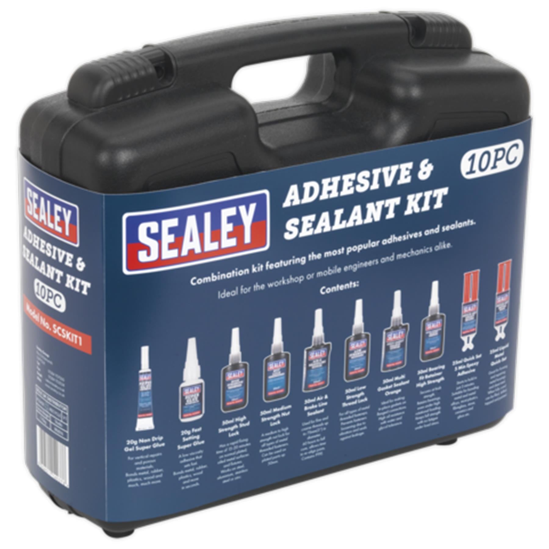 Sealey Adhesive & Sealant Kit 10pc