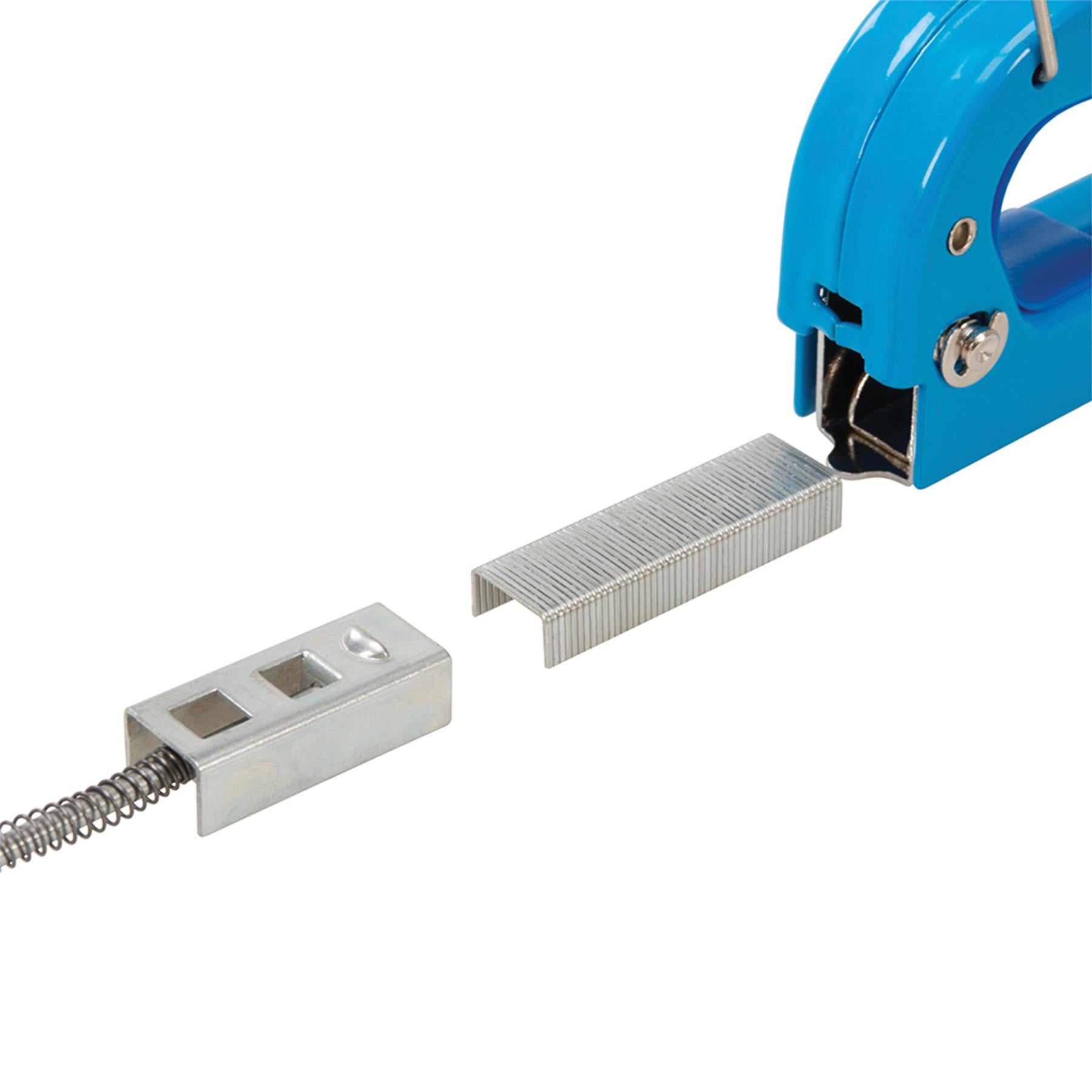 Compact Steel Staple Gun - 4 - 8mm DIY Tools Safety Loop & Remover, Crafts & DIY