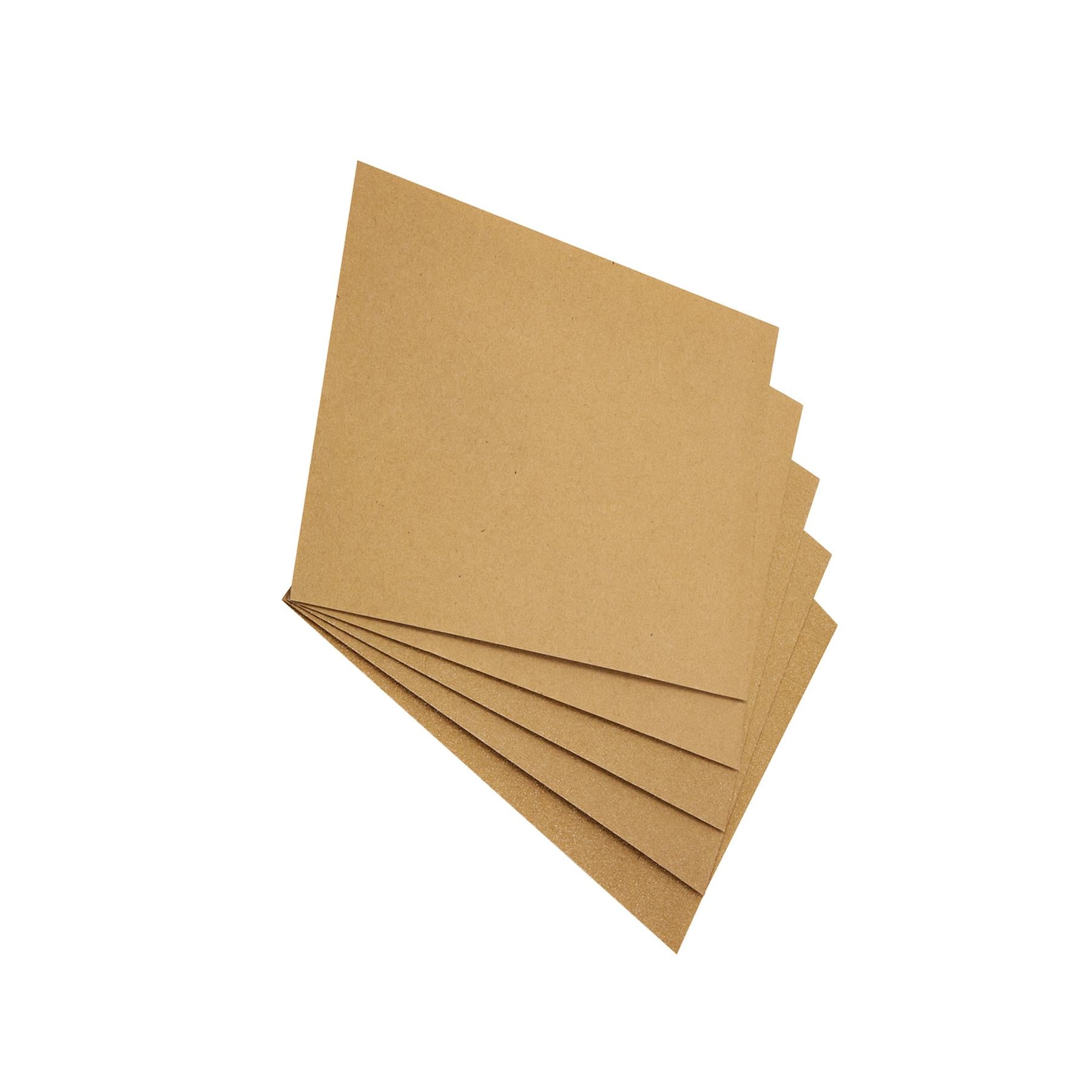 Sealey Glasspaper 280 x 230mm - Assorted Pack of 5