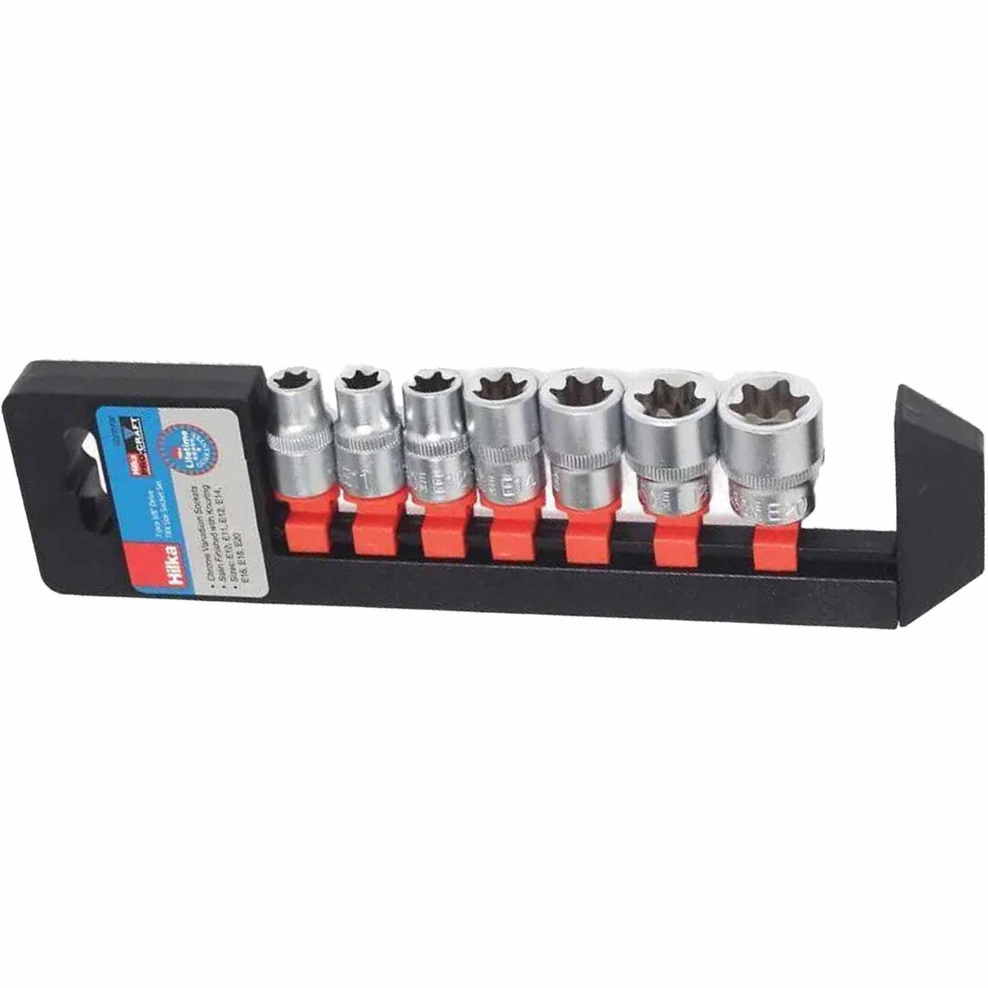 Hilka 7 Piece Torx Star Socket Set