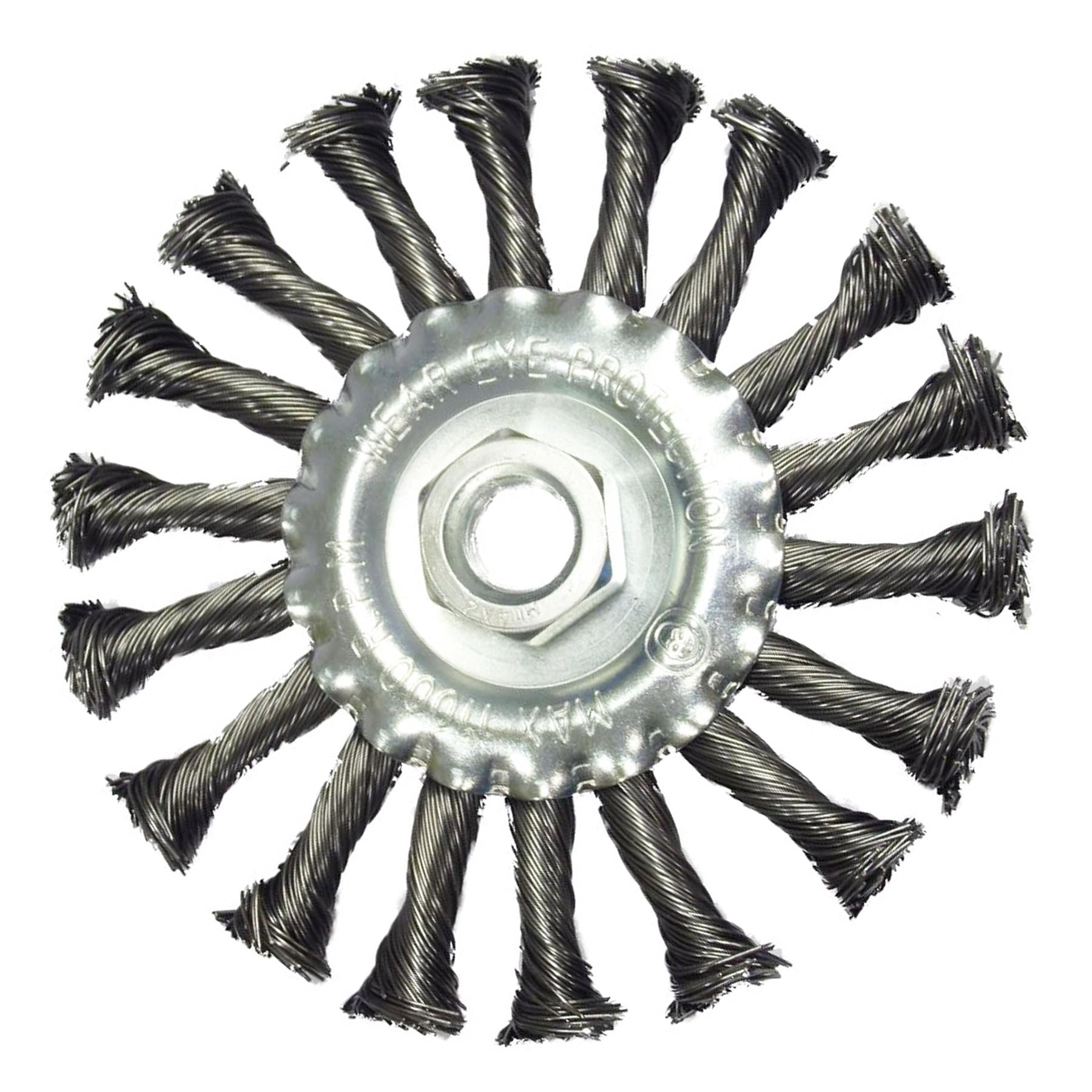 Rotary Steel Wire Brush Twist Knot