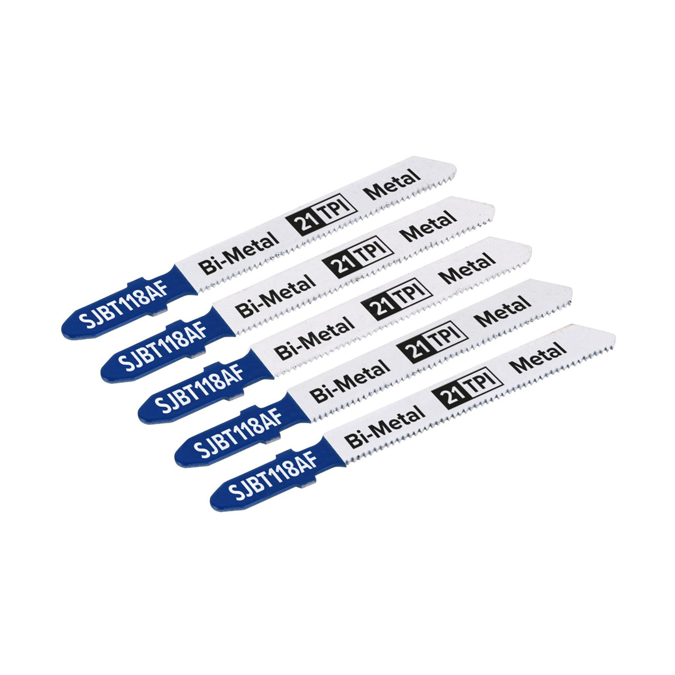 Sealey Jigsaw Blade Metal 75mm 21tpi - Pack of 5