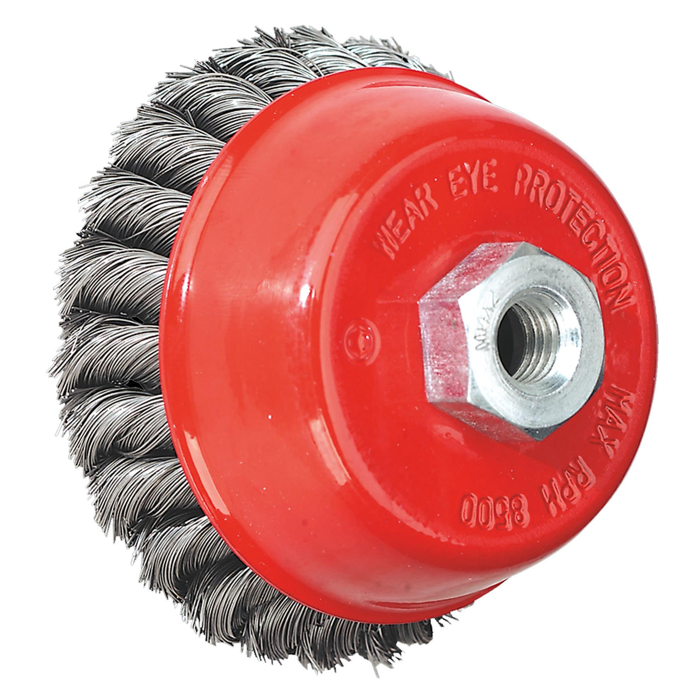 Sealey Twist Knot Wire Cup Brush 100mm M14 x 2mm