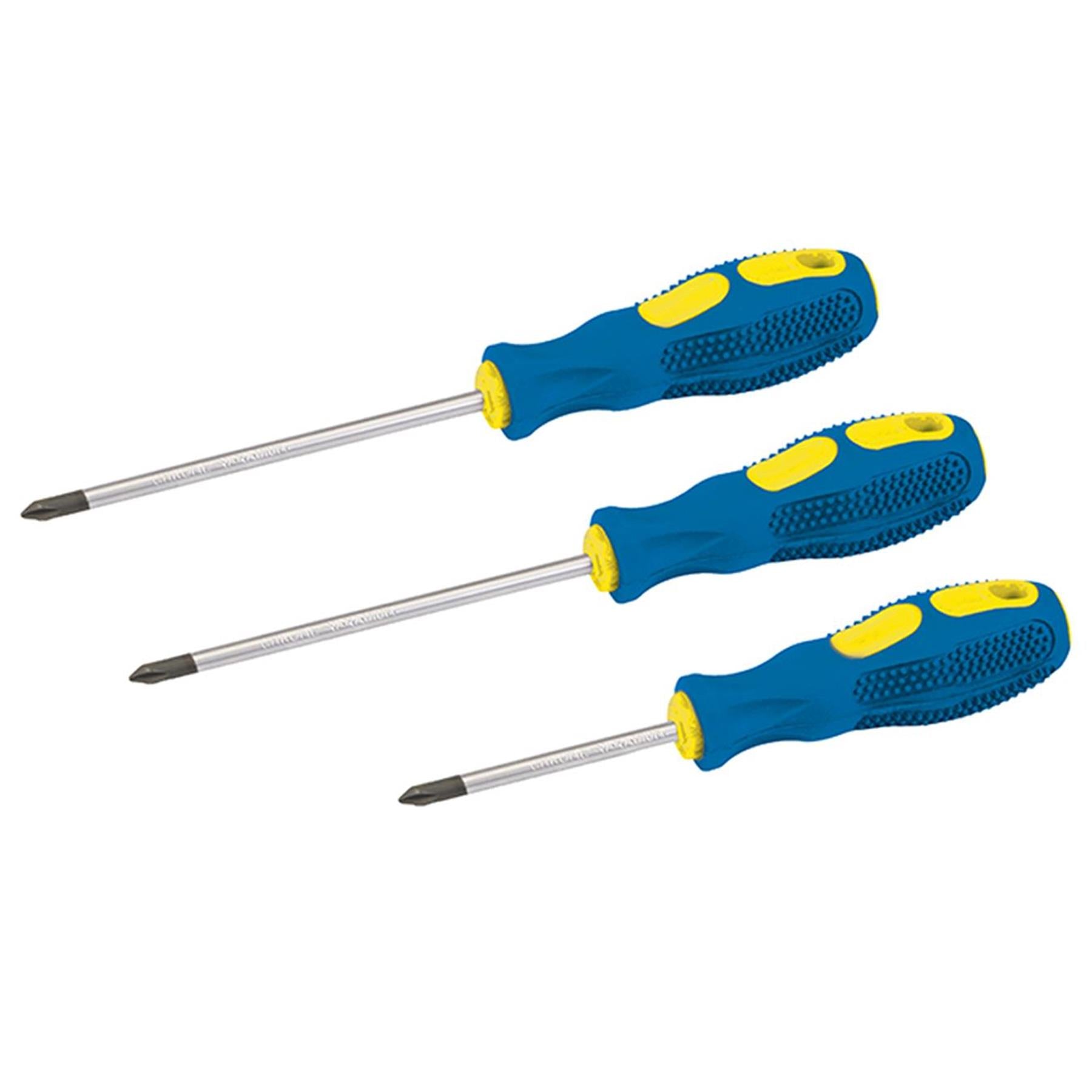 6Pce General Purpose Screwdriver Set Chrome Vanadium Steel Tempered Blade