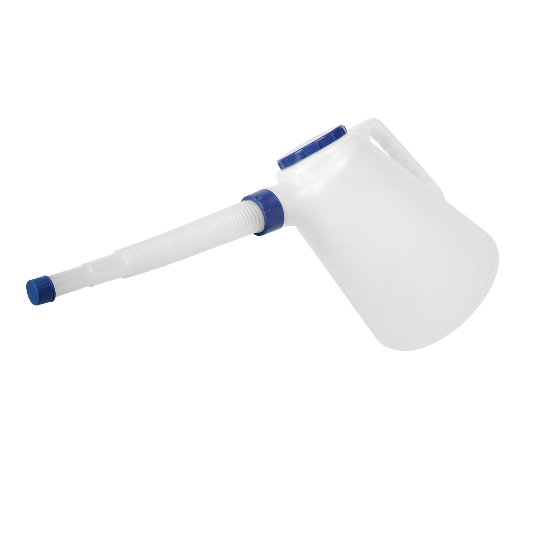 Sealey Oil Container with Blue Lid & Flexible Spout 5L