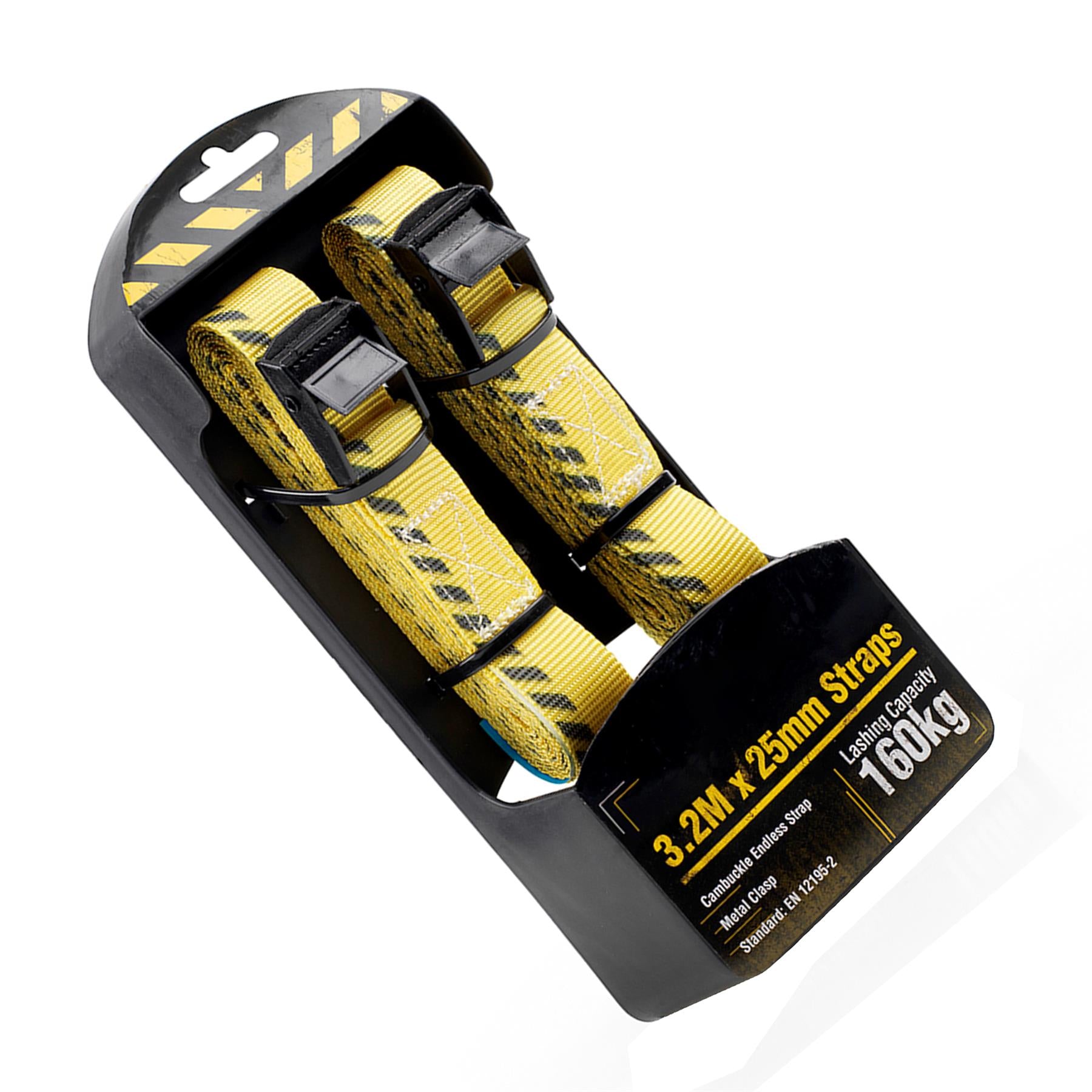 Van Vault Endless Strap 2pk 3.2m x 25mm Flexible Polyester