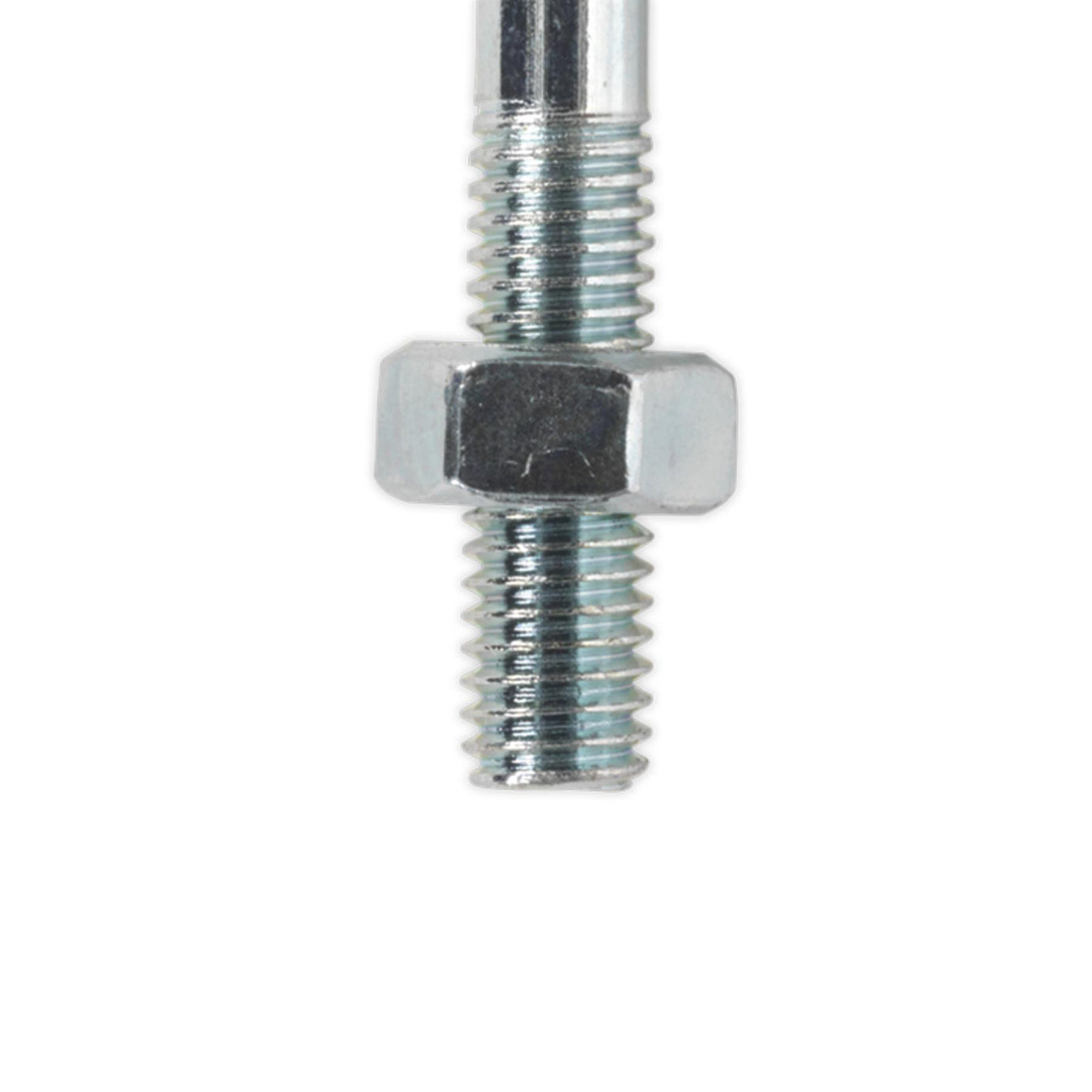 Sealey Coach Bolt & Nut DIN 603 - M6 x 40mm Zinc Pack of 100