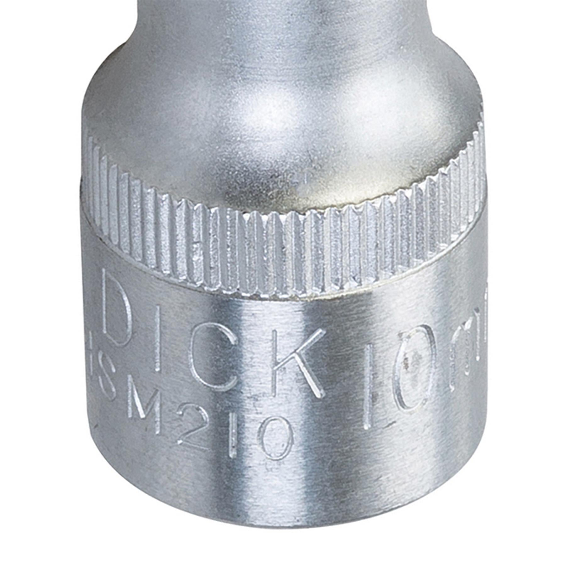 King Dick Socket 1/2" Sd 12pt Metric 10mm
