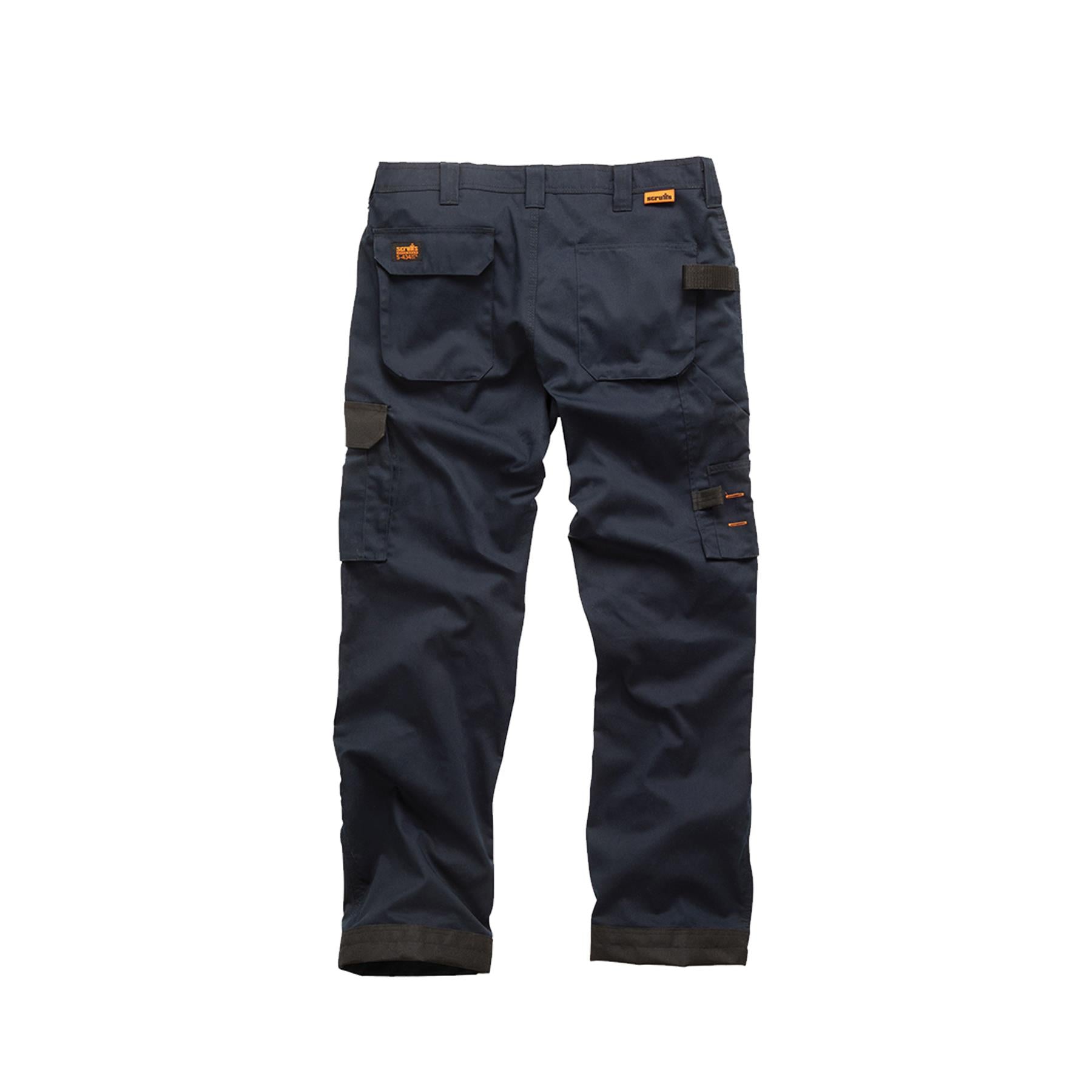 Scruffs Worker Trousers | Trade Hard Wearing Work Trousers NAVY (30R)