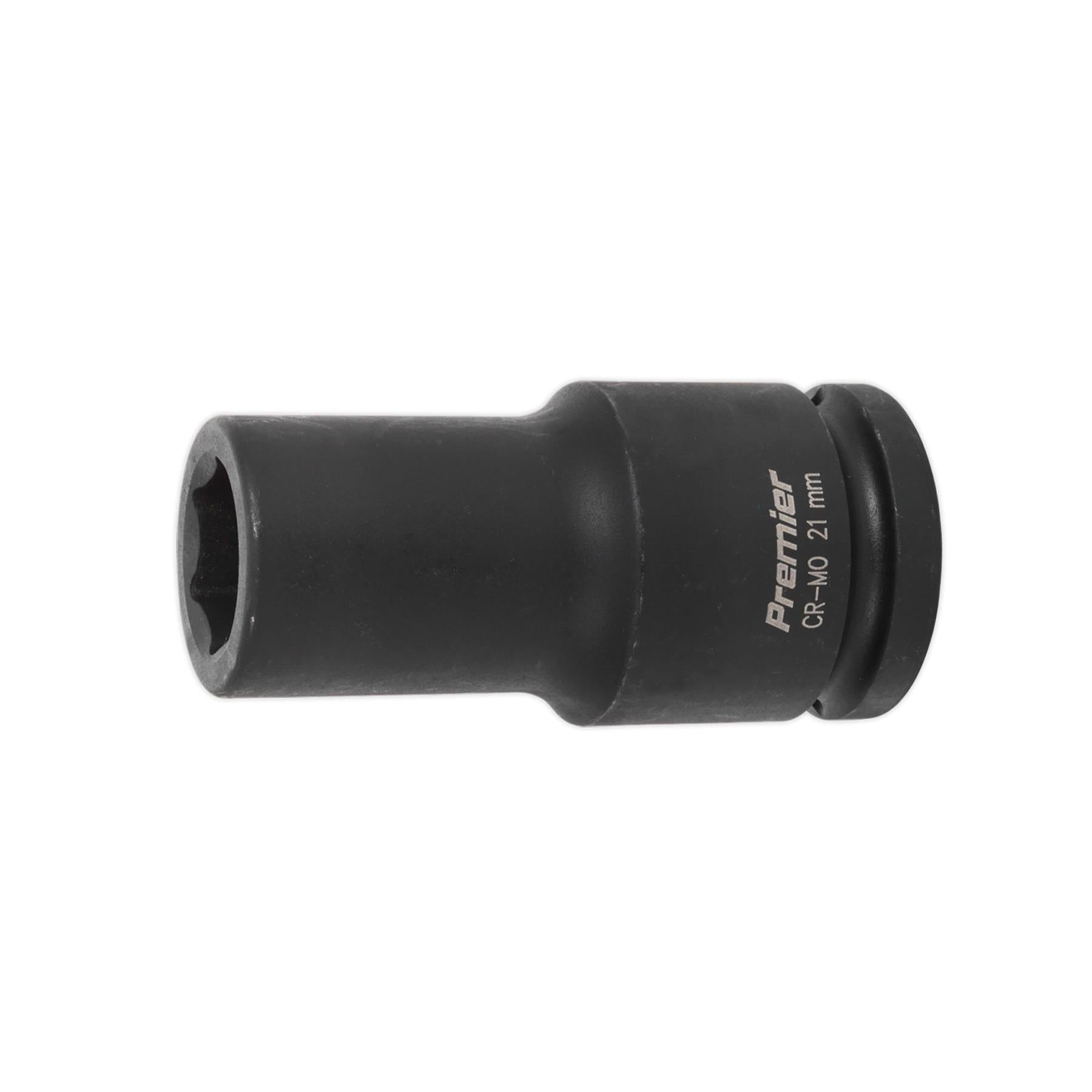 Sealey Impact Socket 21mm Deep 3/4"Sq Drive
