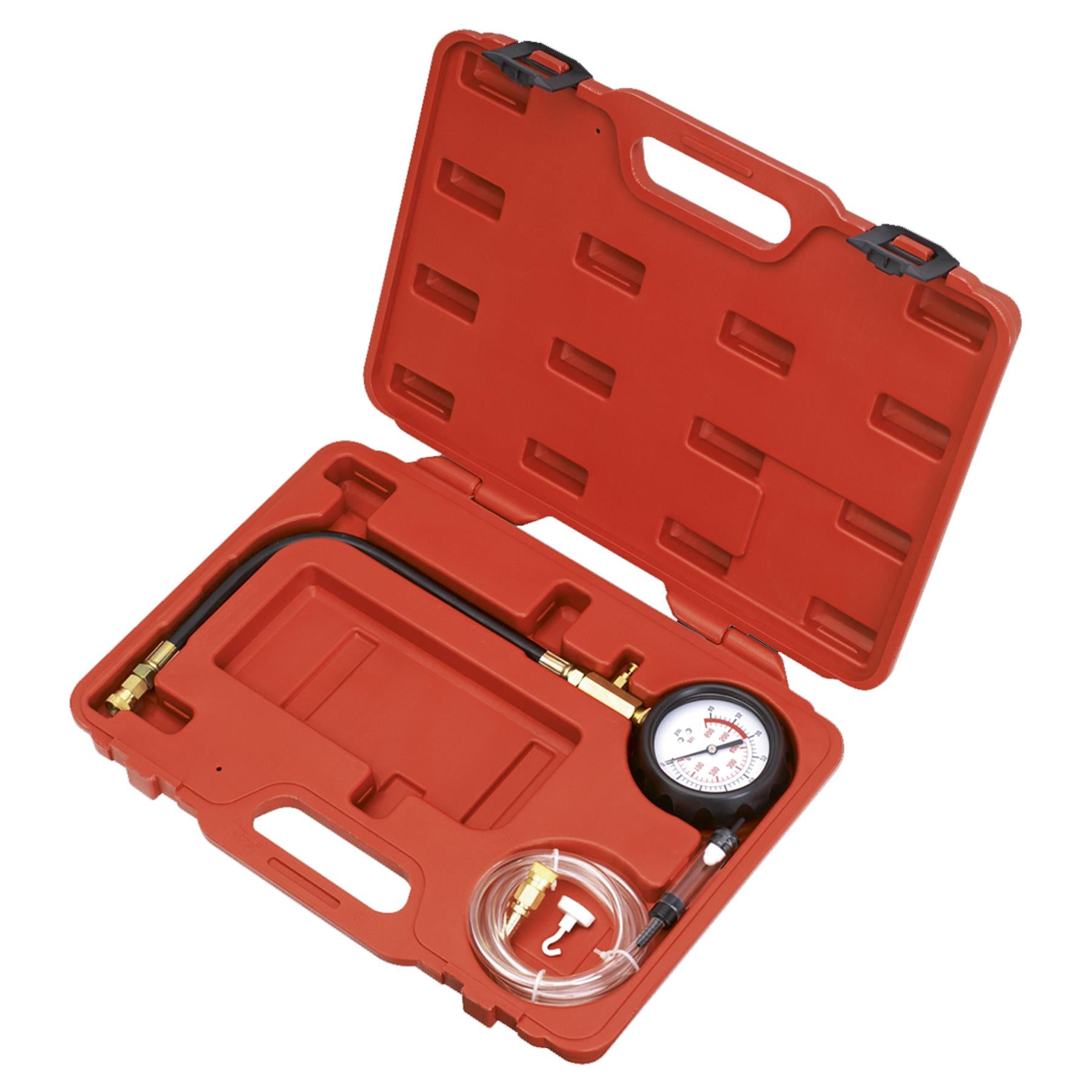 Diesel Compression Gauge, Hose & TDC Base Kit VSE3157 SYC Sealey