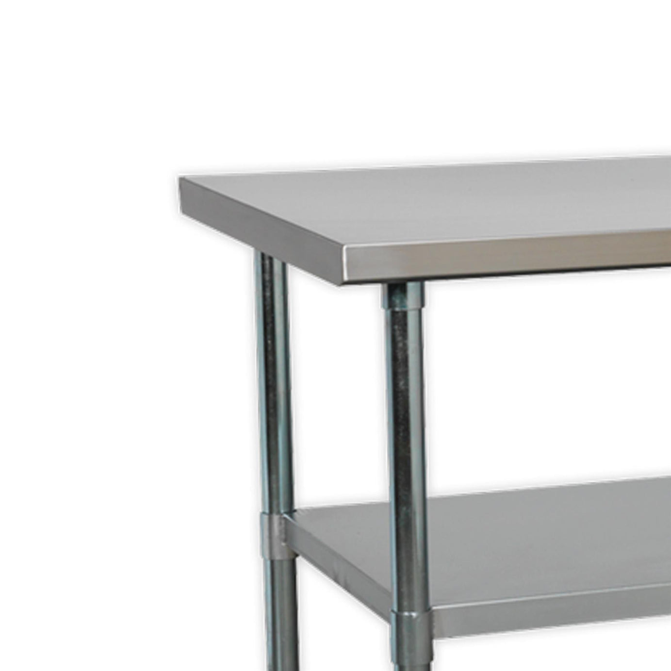 Sealey Stainless Steel Workbench 1.8m Supplied Flat-Packed
