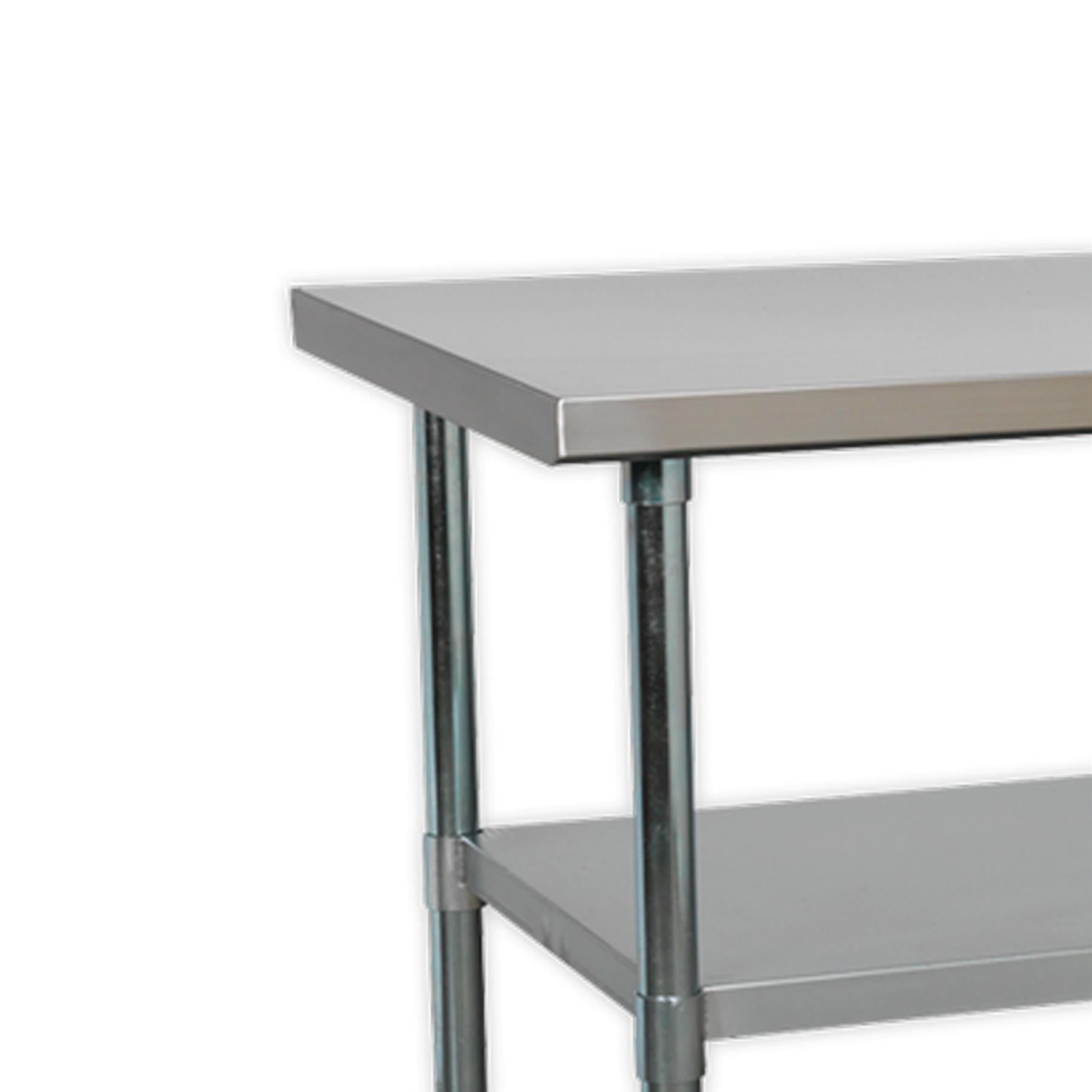 Sealey Stainless Steel Workbench 1.8m Supplied Flat-Packed
