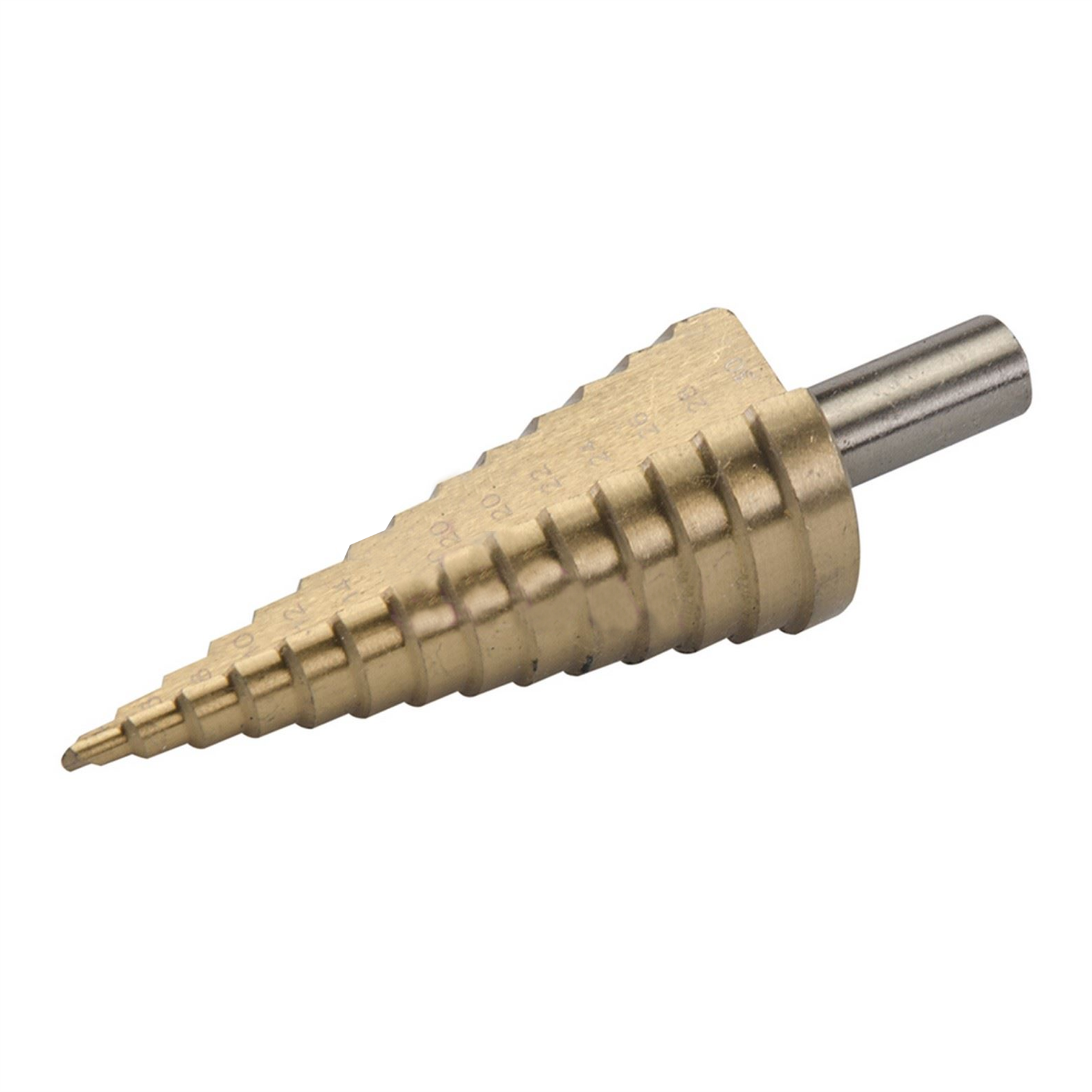 Titanium-Plated Hss Step Drill Bit 4mm - 30mm DIY Tools Produces Accurate Holes