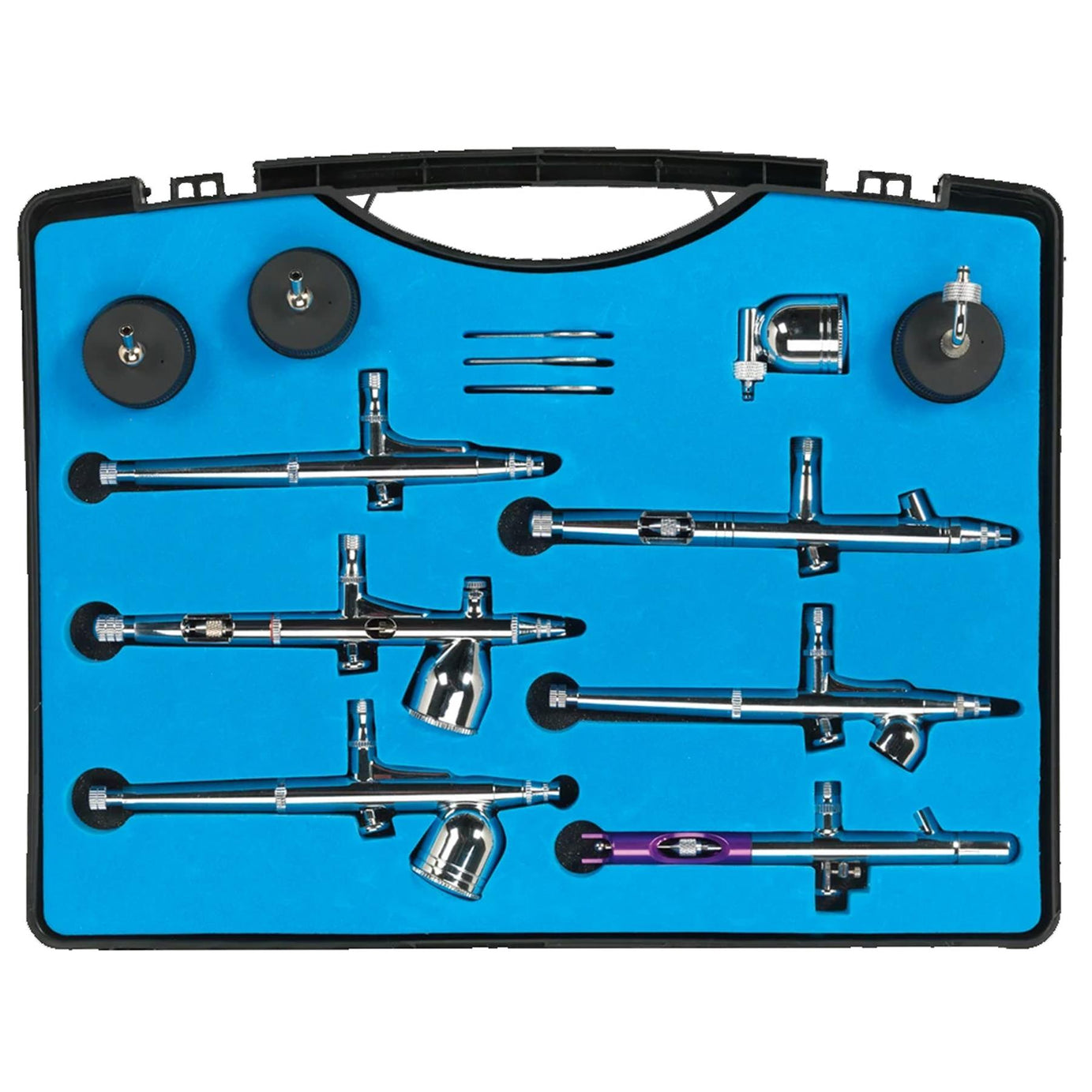 Sealey Air Brush Kit 10pc Gravity/Suction Feed