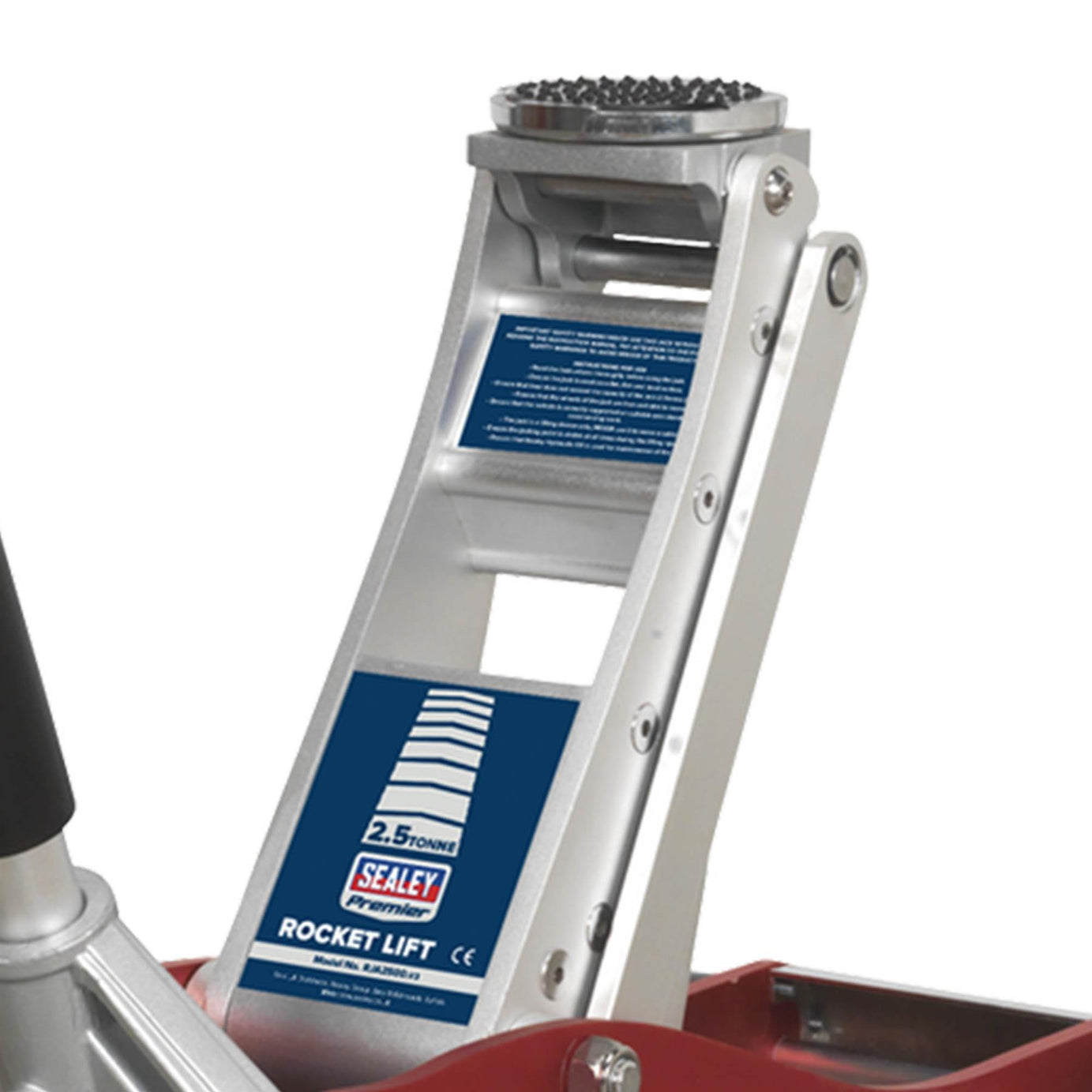 Sealey Trolley Jack 2.5 Tonne Low Profile Aluminium Rocket Lift