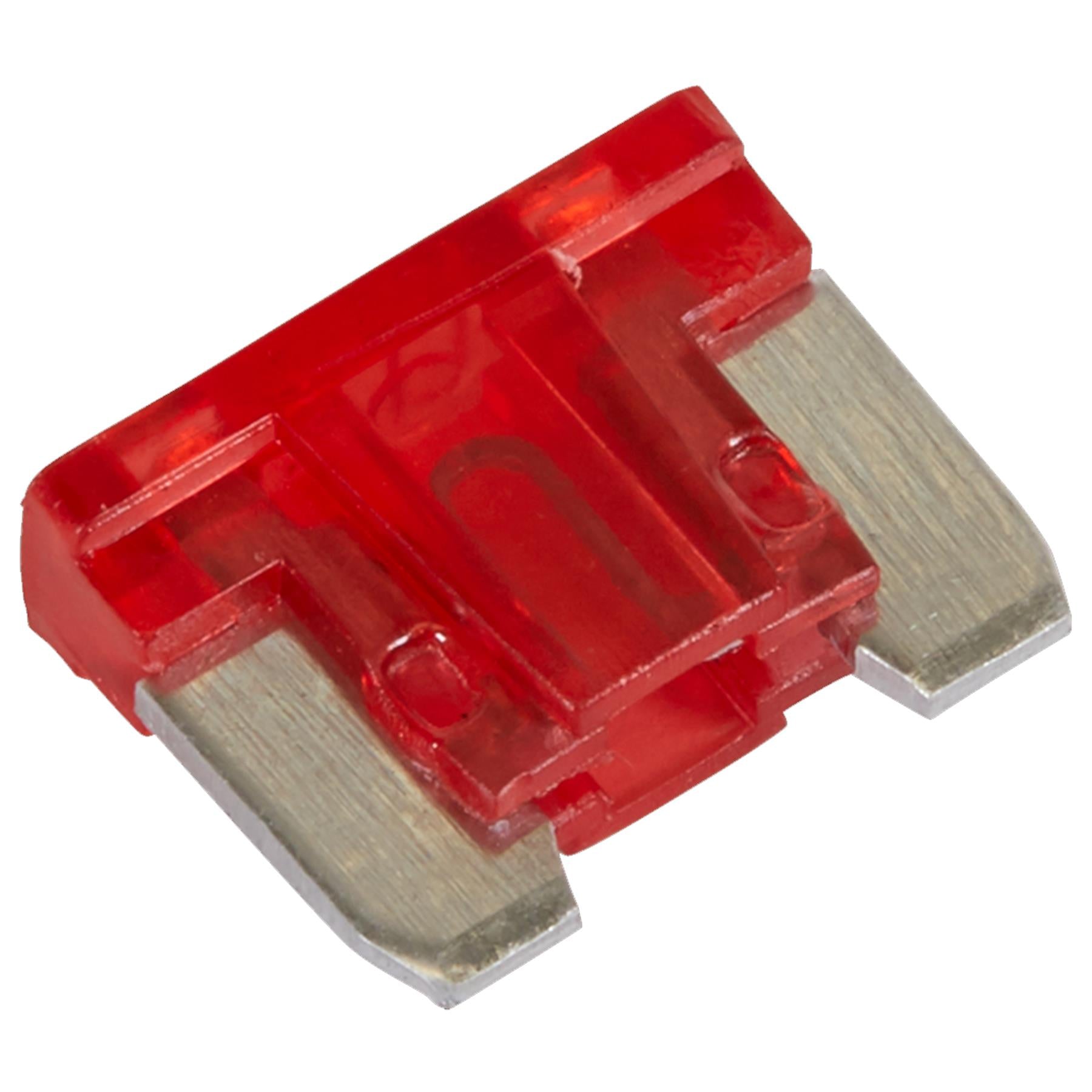 Sealey Automotive Micro Blade Fuse 10A - Pack of 50
