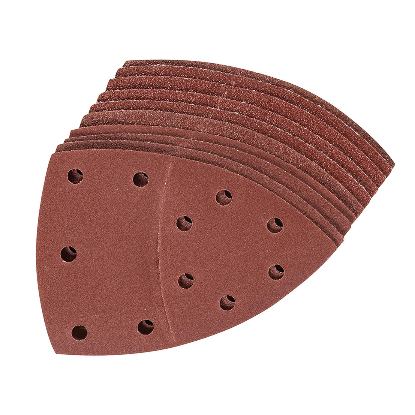 10 Bond Abrasive Sanding Sheets For Bosch PSM 100A Detail Palm Sander Mixed Grit